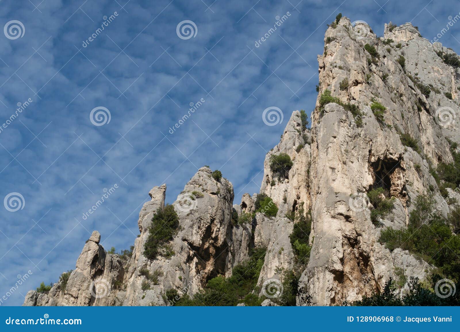 the creek of en-vau near cassis - bouches-du-rhone france