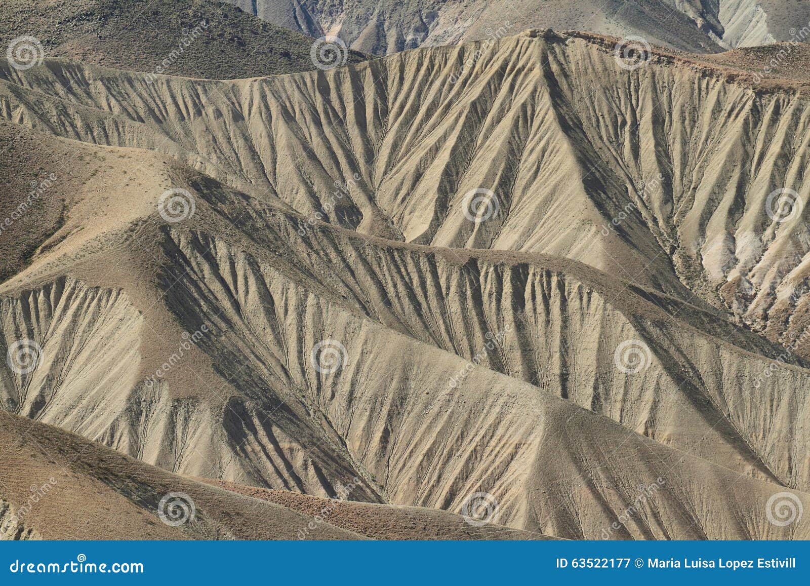 view of desert from pucara de copaquilla