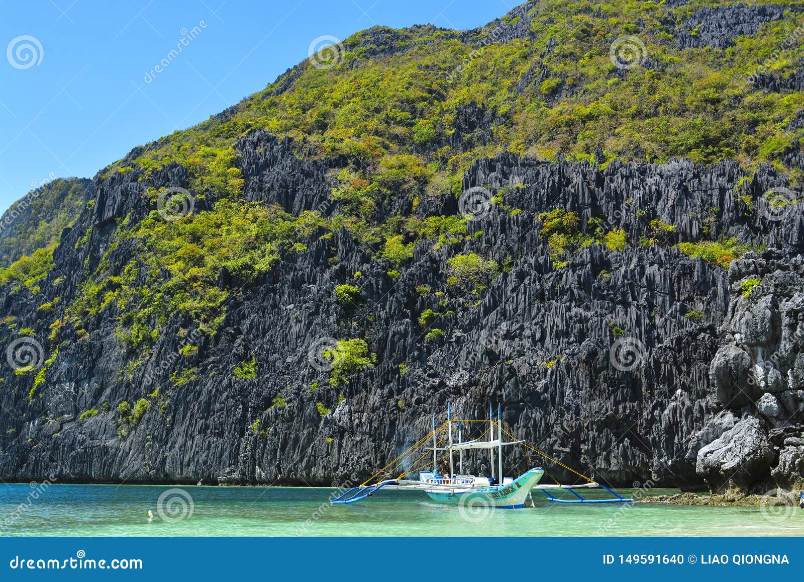 View of El Nido. Itâ€™s a 1st Class Municipality in the Province of