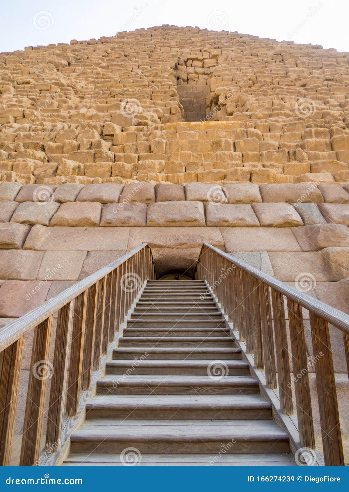 Pyramid of Menkaure, Giza Necropolis, Egypt Stock Image - Image of