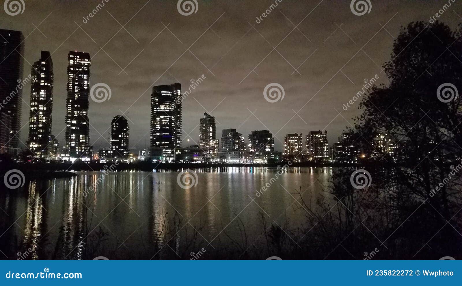 View at Etobicoke skyline editorial photography. Image of construction