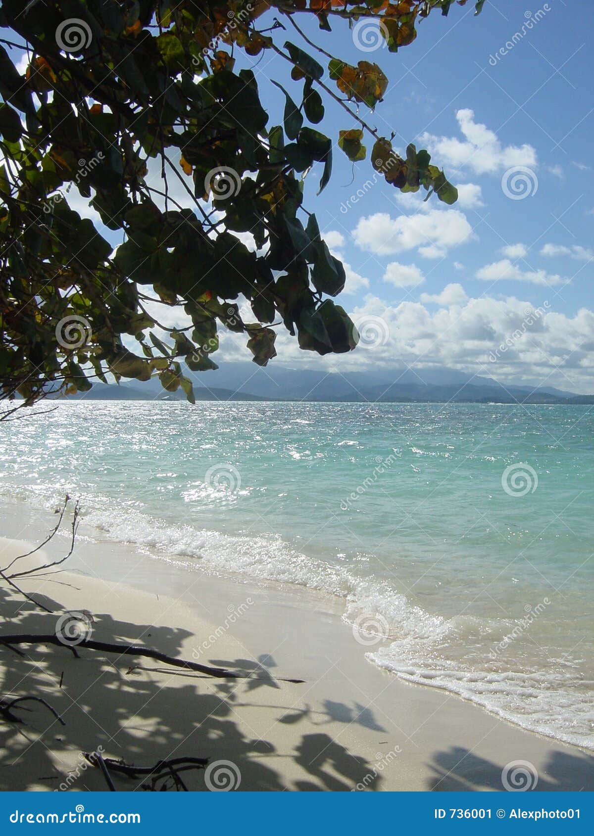 view of fajardo, puerto rico in the caribbean. beach.