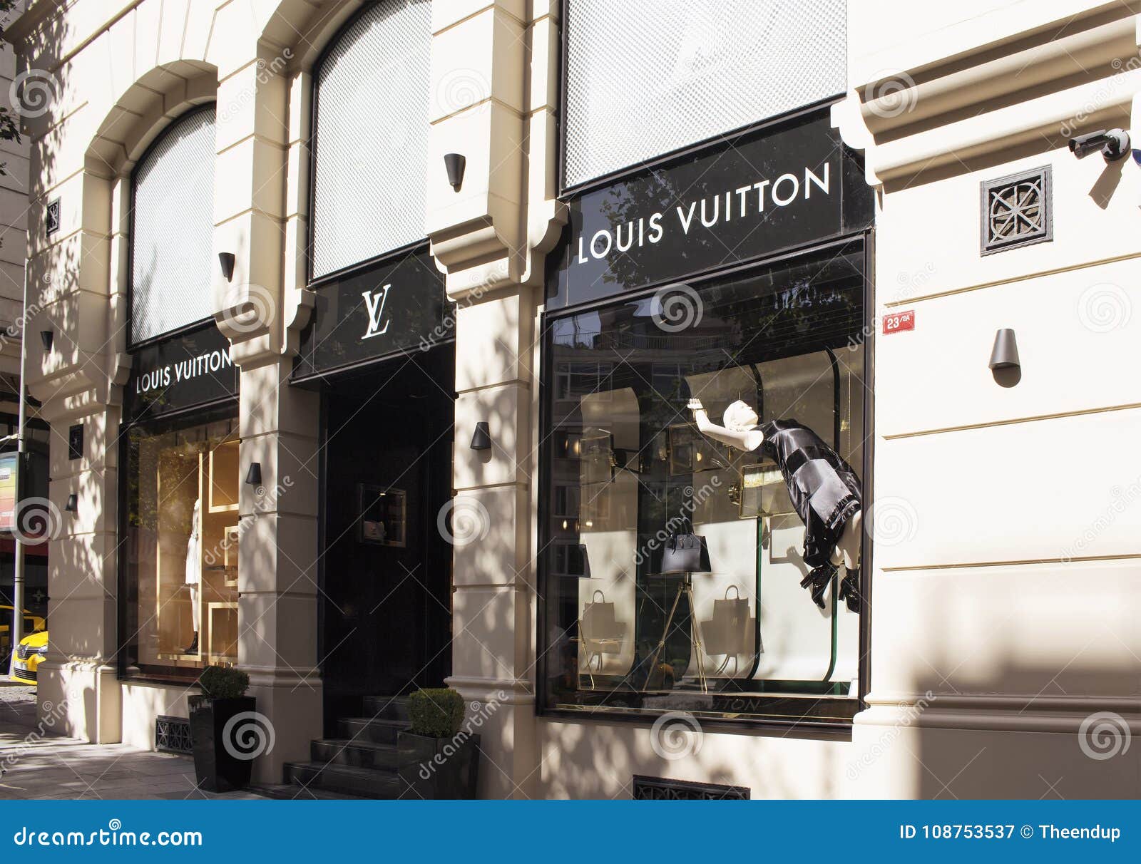 View of Famous French Fashion Retail Store Editorial Photography ...