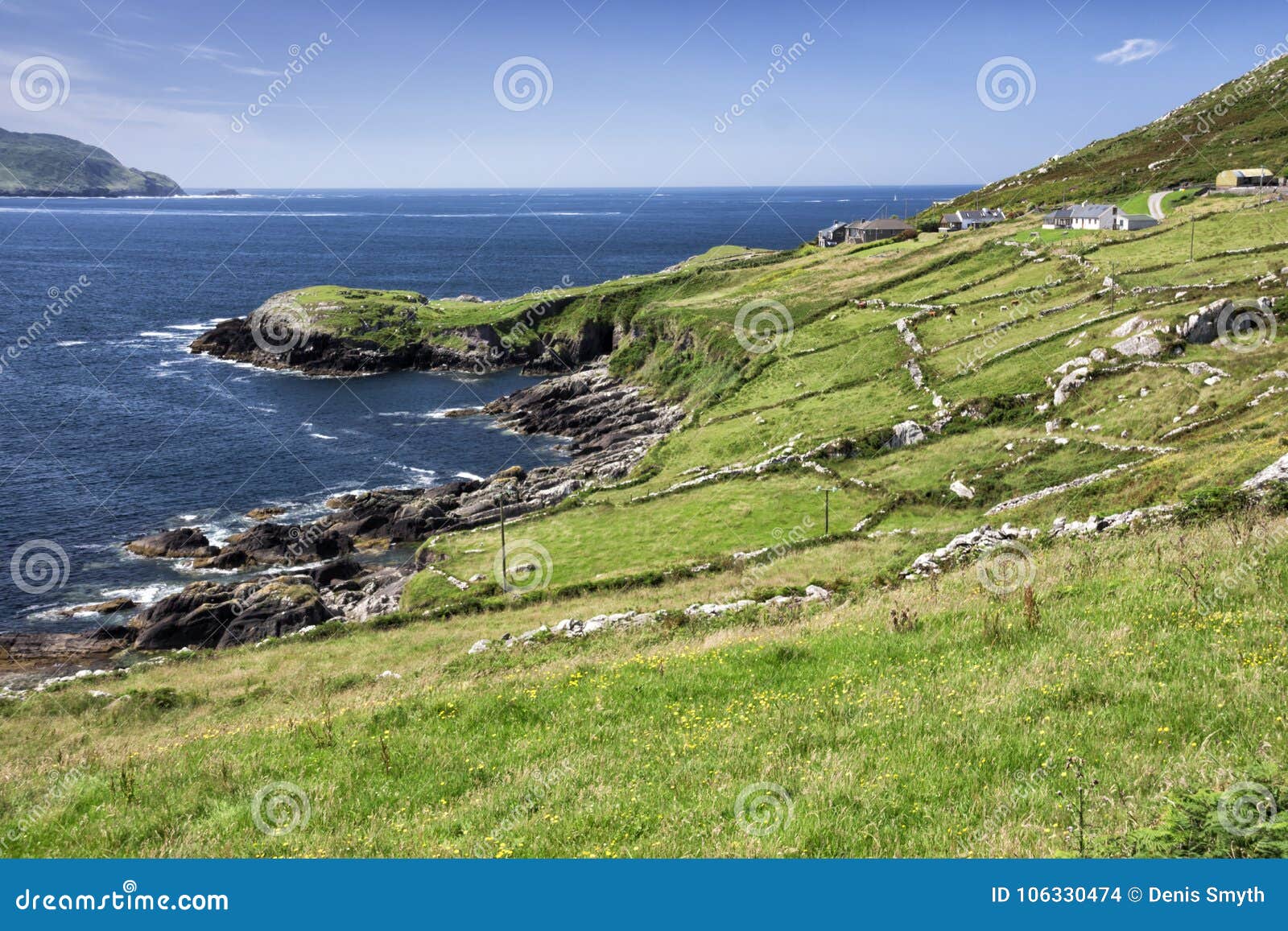 Farm on Hogs Head, Ring of Kerry Stock Photo Image of paradise