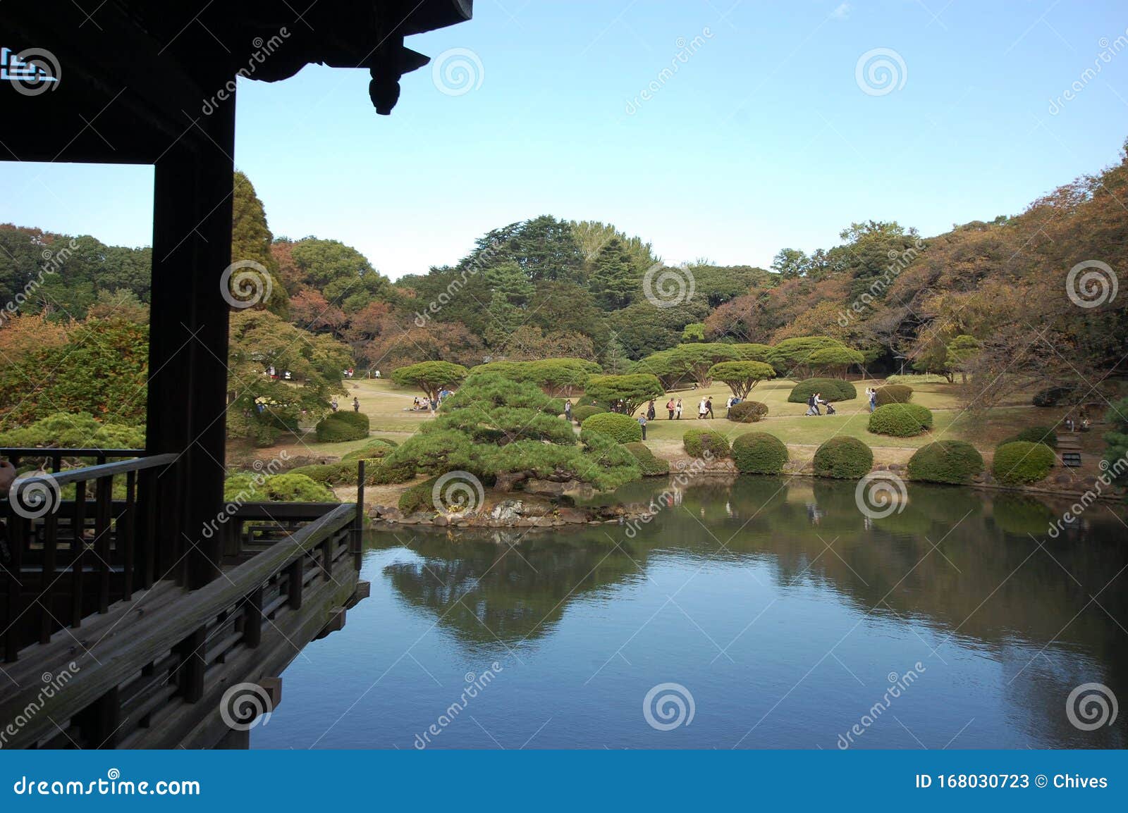 goyen national gardens, shinjuku, tokyo, japan