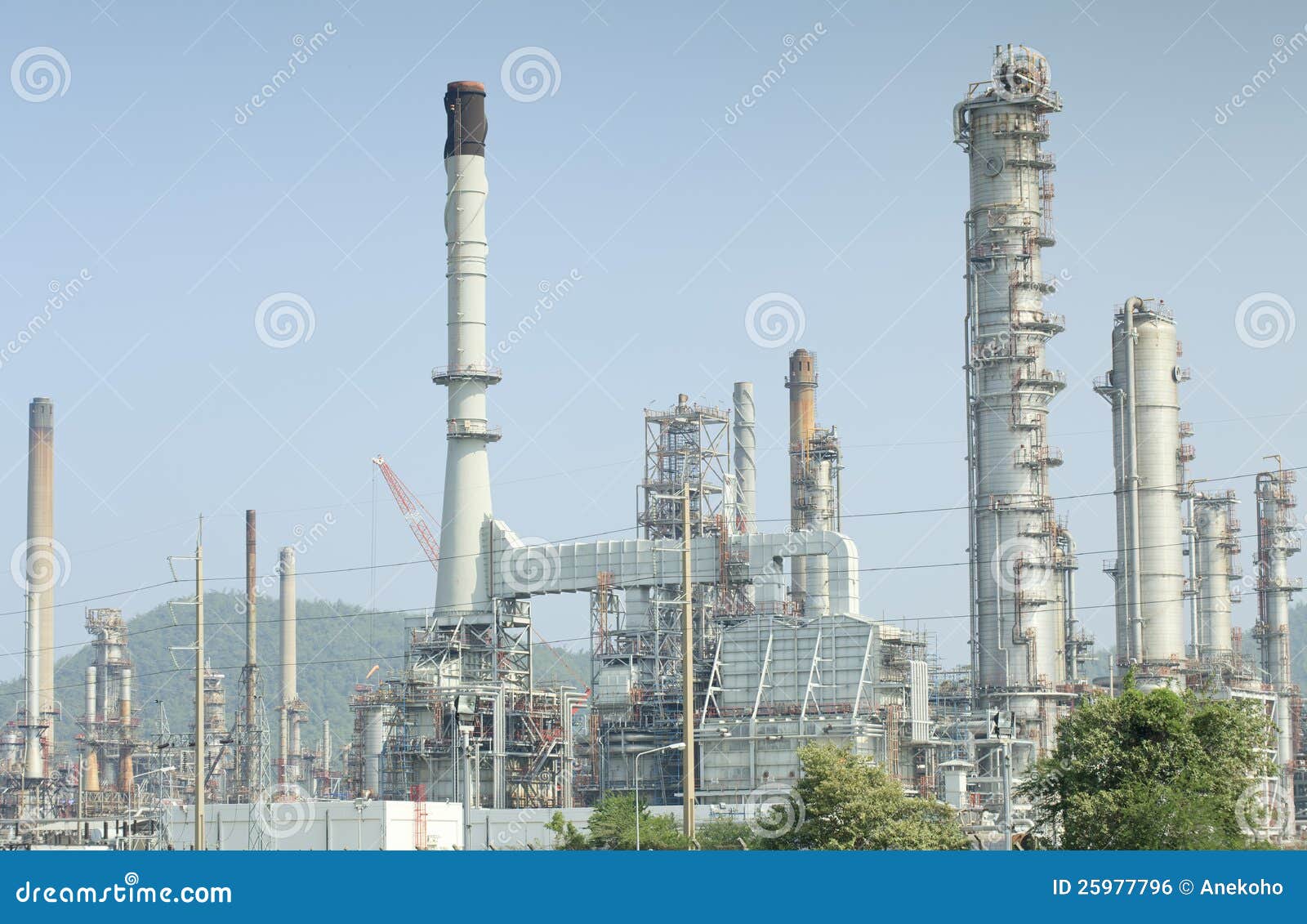 View Gas Processing Factory Stock Photo Image of energy, chimney