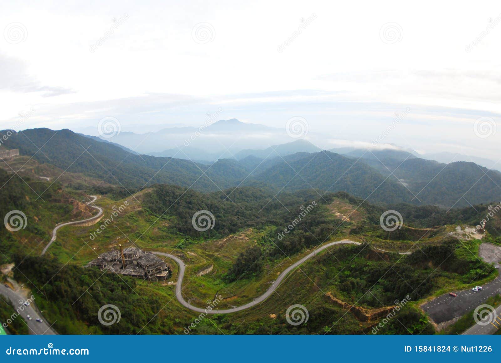 the view of genting, malasia