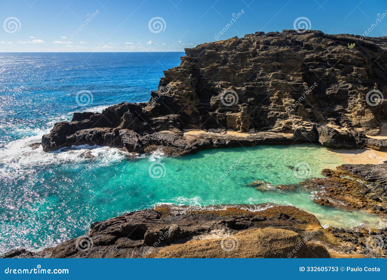 view of from halona blowhole lookout, hawai