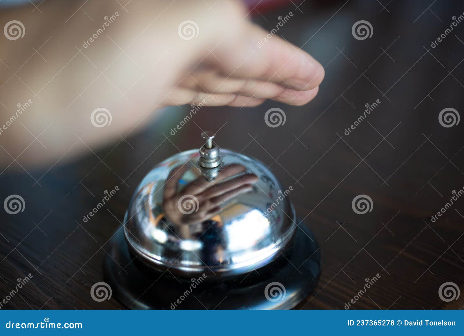 Hand over service bell stock photo. Image of convenient 237365278
