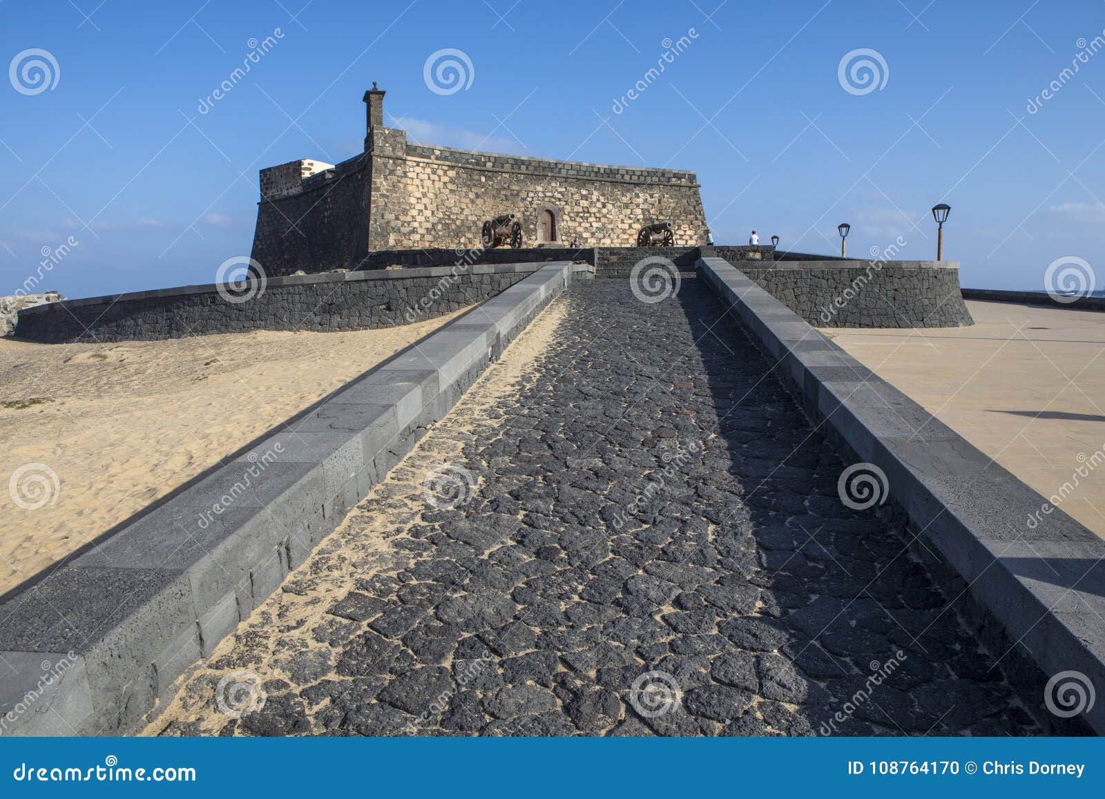 castello de san gabriel in arrecife in lanzarote