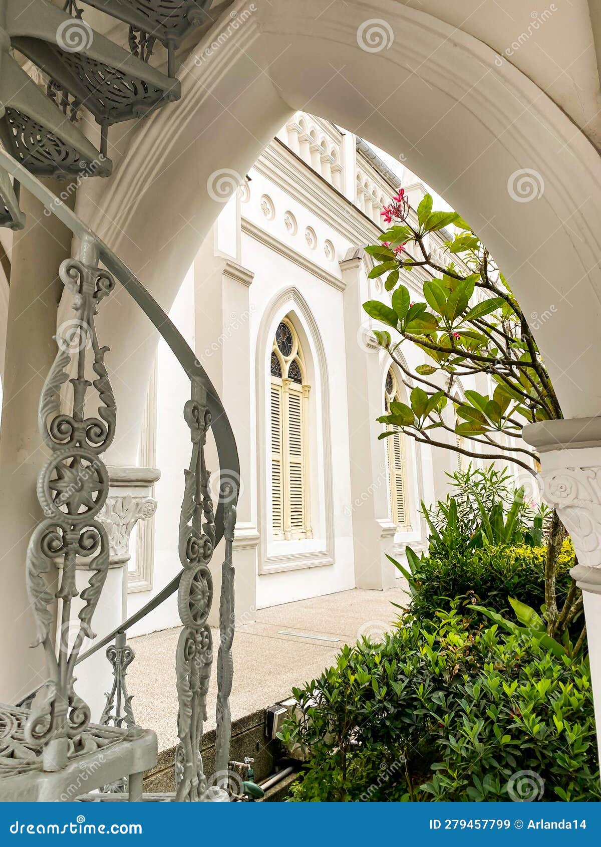 A View of Historical Complex of a Former Catholic Monastery Chijmes