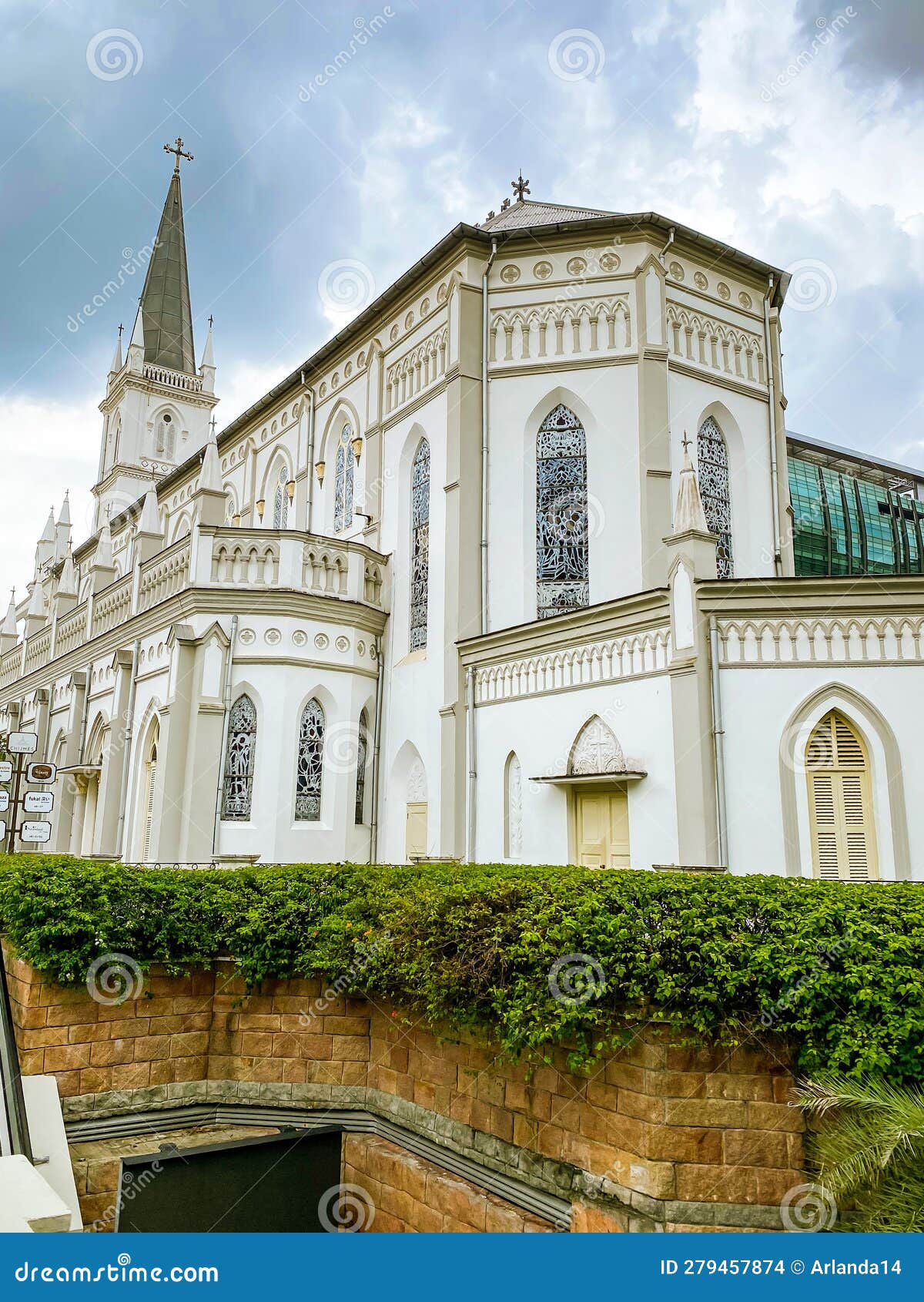 A View of Historical Complex of a Former Catholic Monastery Chijmes