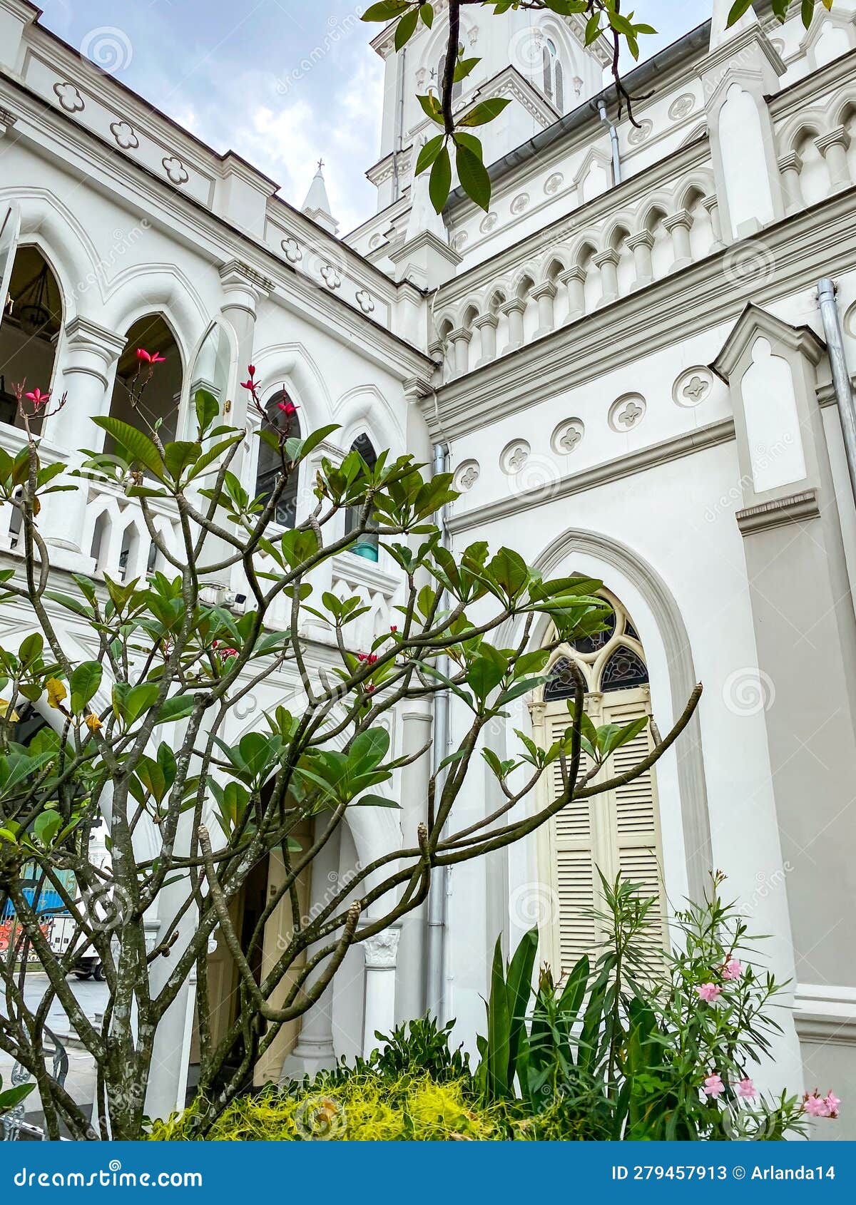 A View of Historical Complex of a Former Catholic Monastery Chijmes