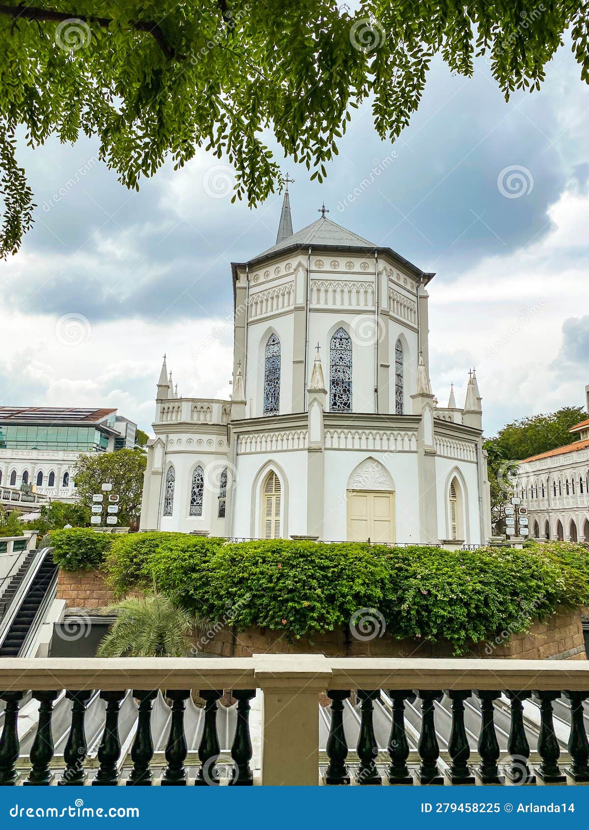 A View of Historical Complex of a Former Catholic Monastery Chijmes