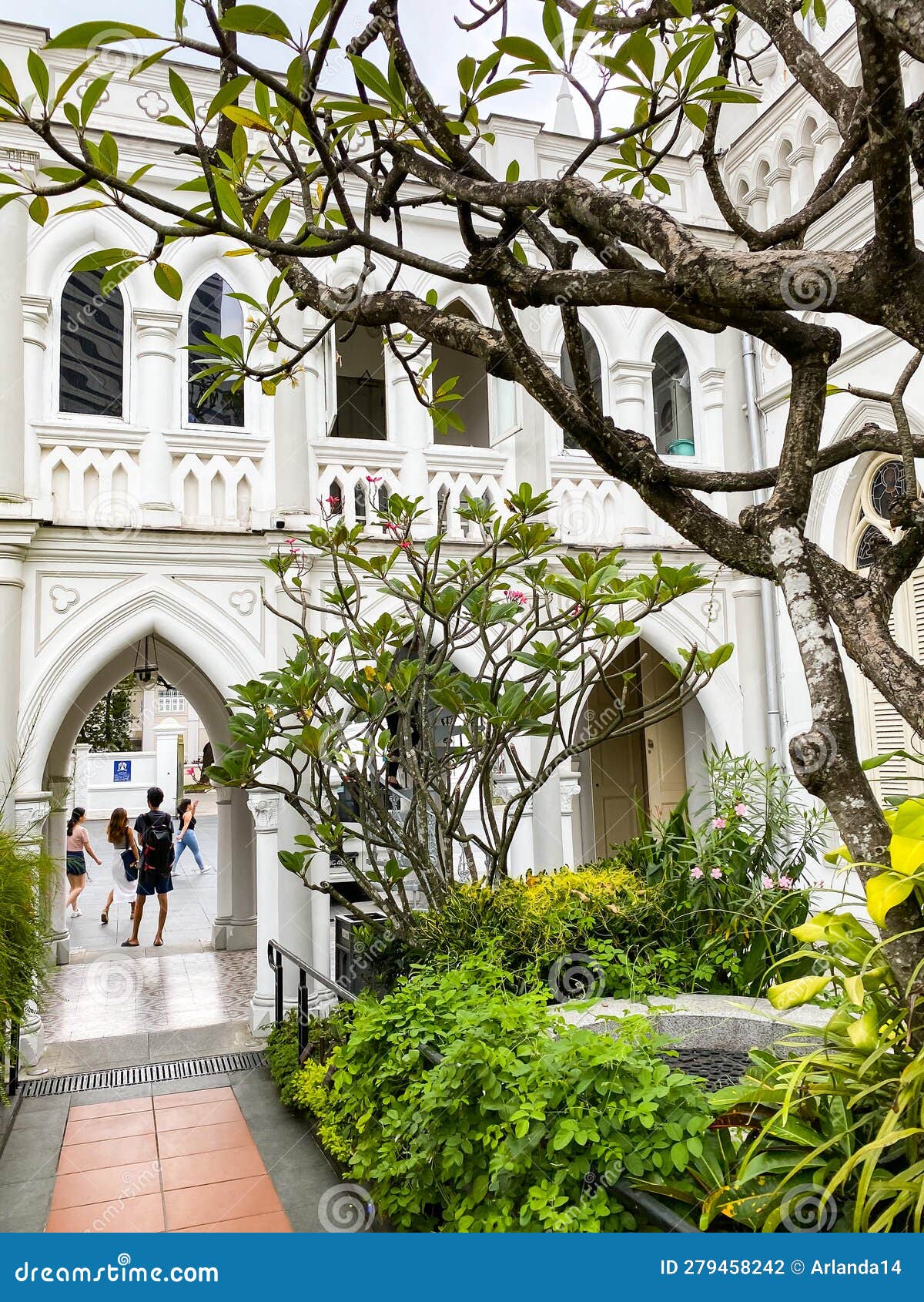 A View of Historical Complex of a Former Catholic Monastery Chijmes
