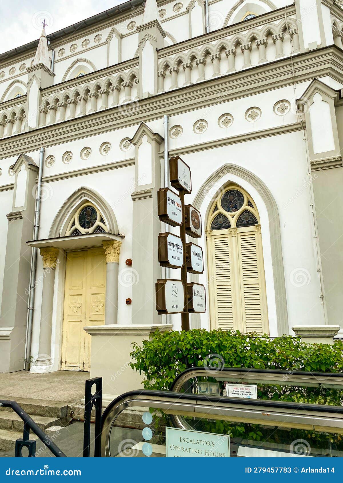 A View of Historical Complex of a Former Catholic Monastery Chijmes