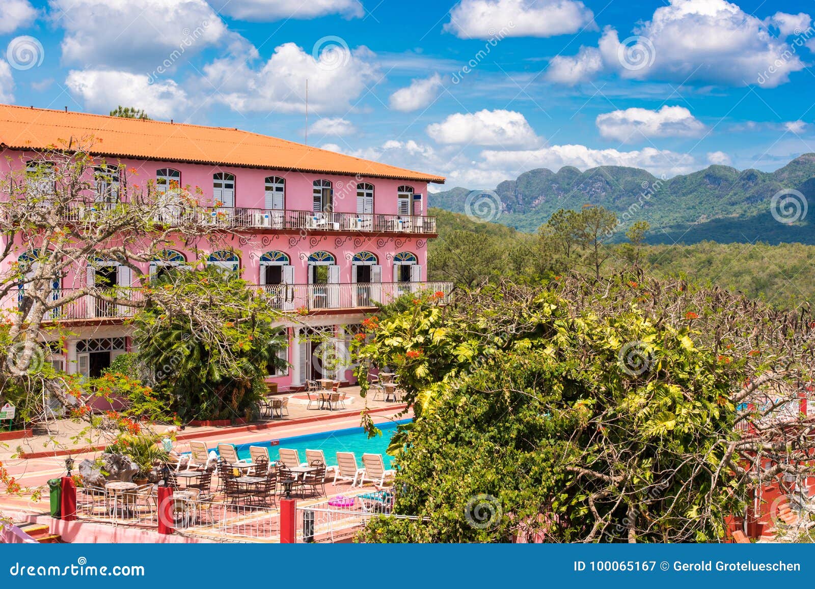View Of The Hotel And Vinales Valley, Pinar Del Rio, Cuba ...