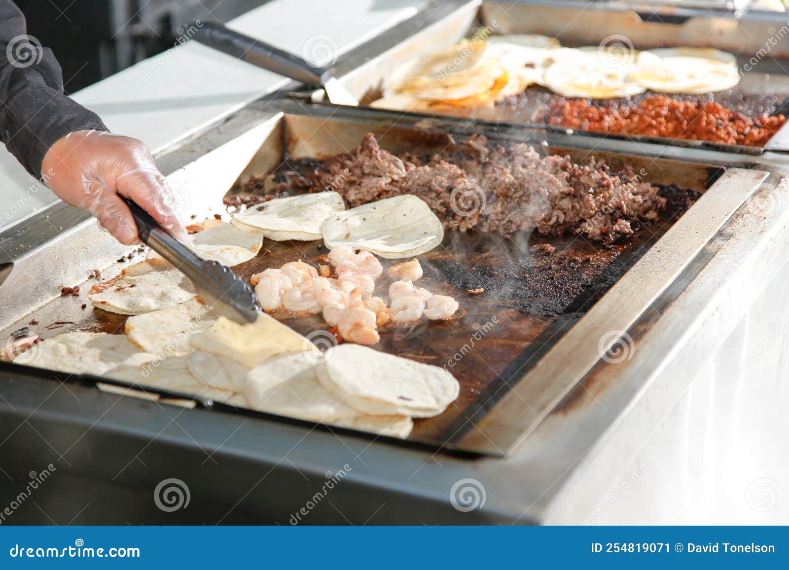 Taco cart stock image. Image of product, asada, chef 254819071