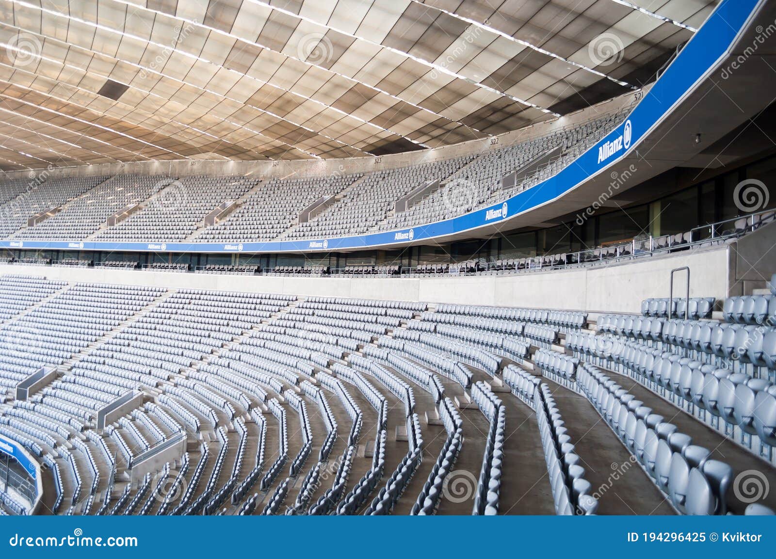 The Allianz Arena in Munich, Germany. The arena has been the home arena