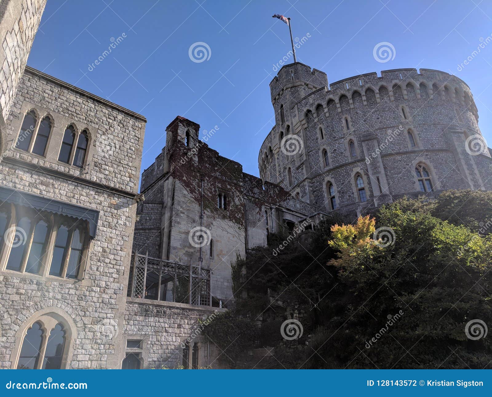 View Of The Interior Of Windsor Castle Stock Photo Image