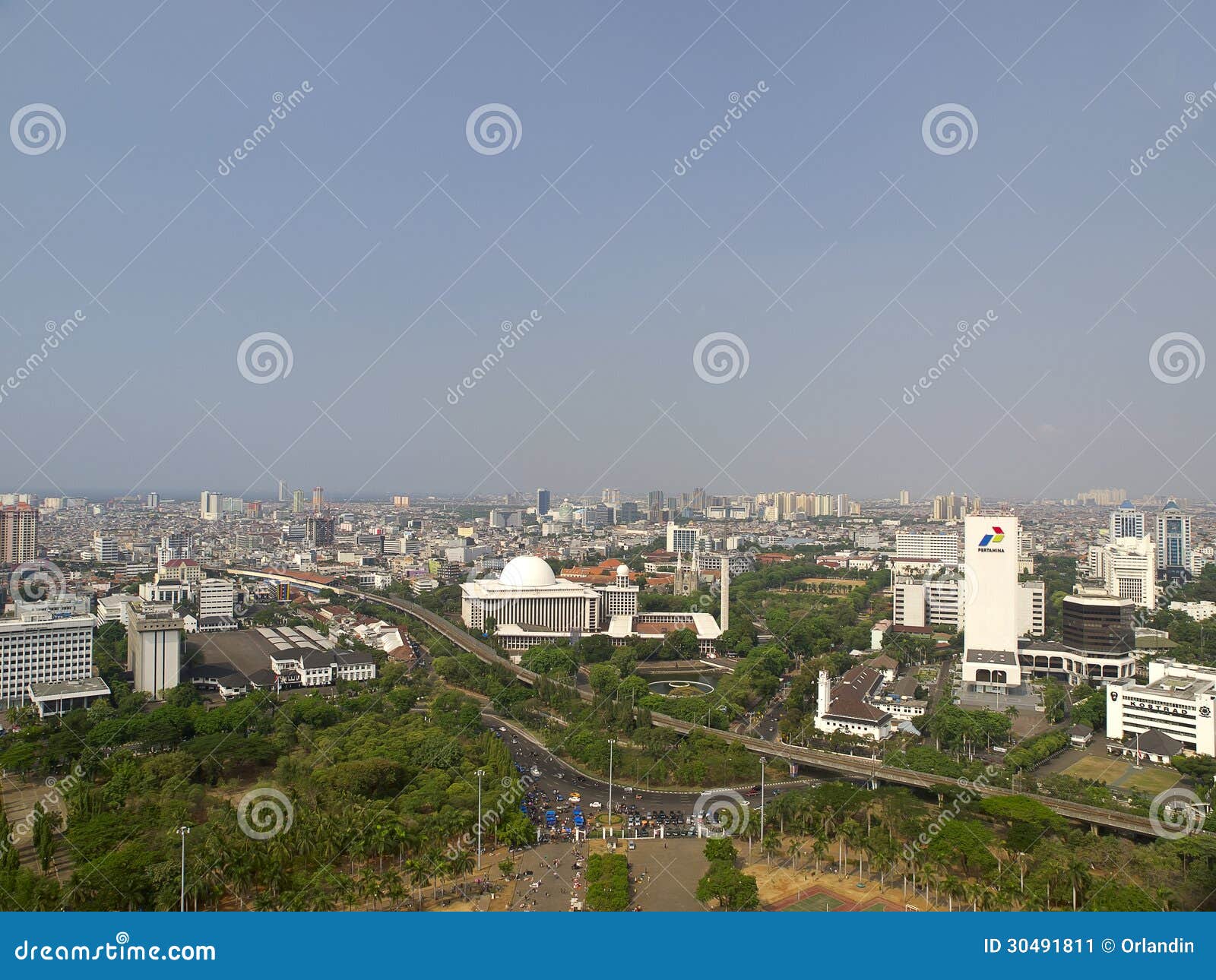 View of Jakarta  editorial photo Image of architecture 