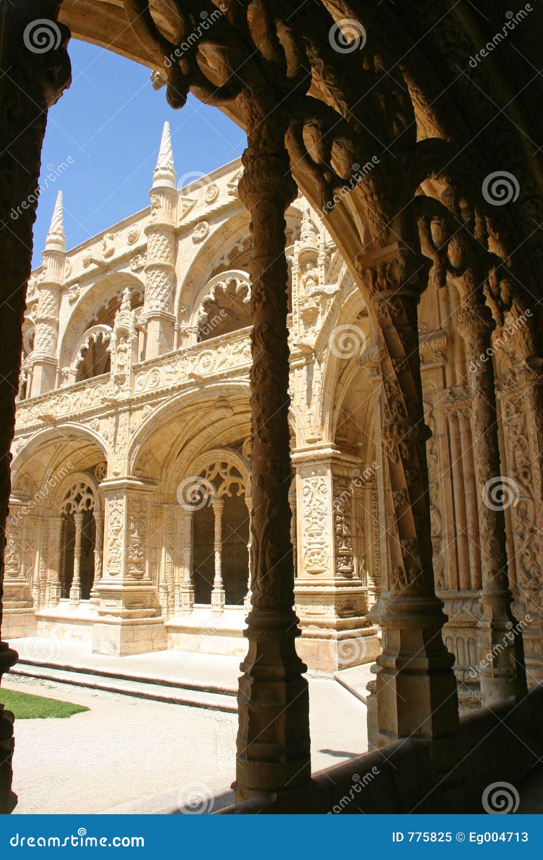 view of jeronimos monastery