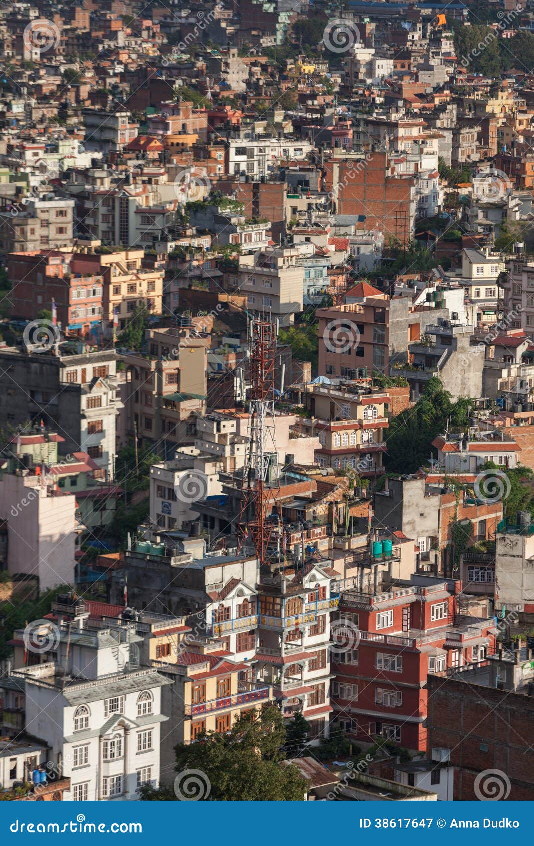 view at katmandu city