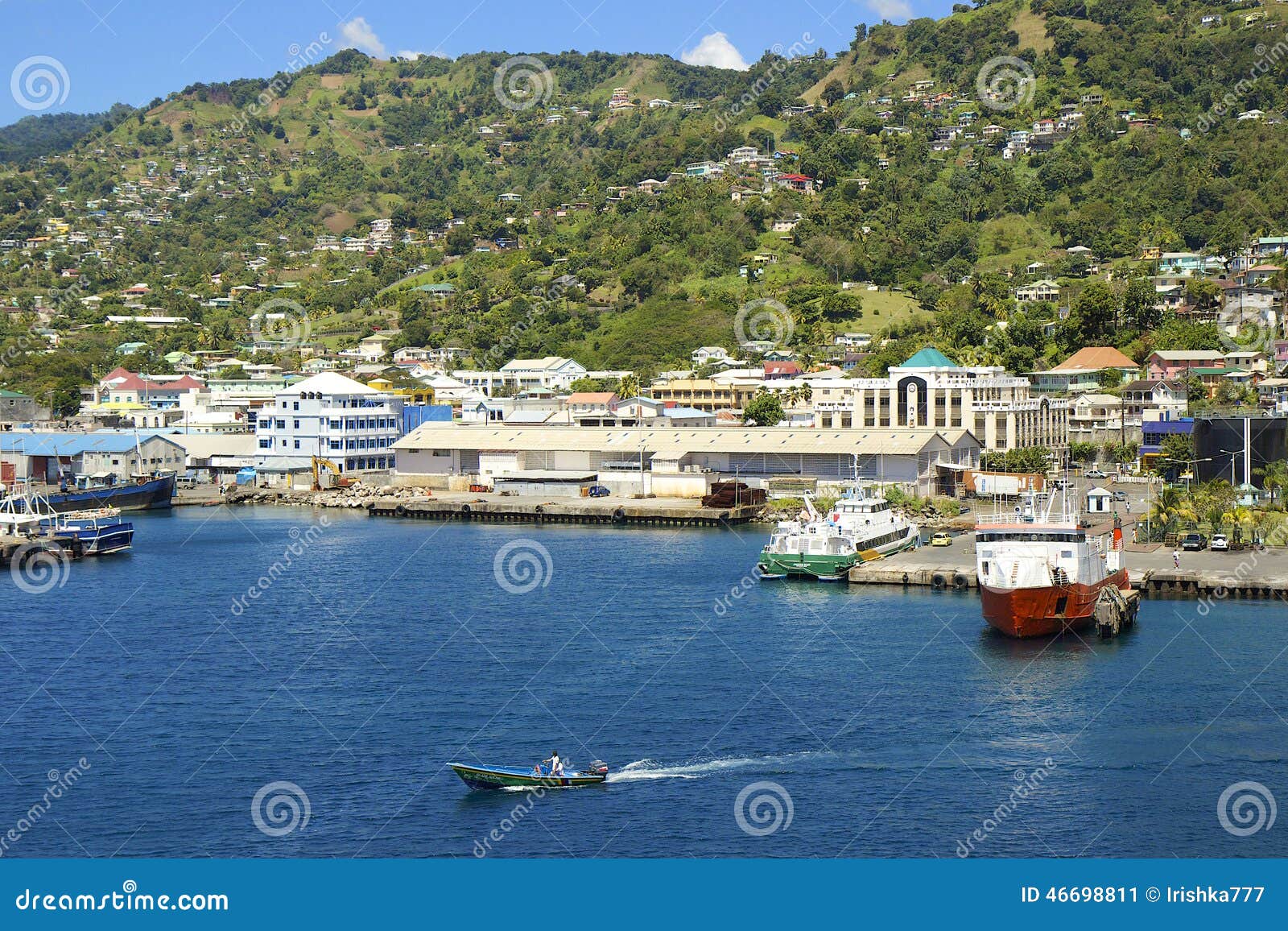 View Of Kingstown, St Vincent, Caribbean Editorial Photo ...