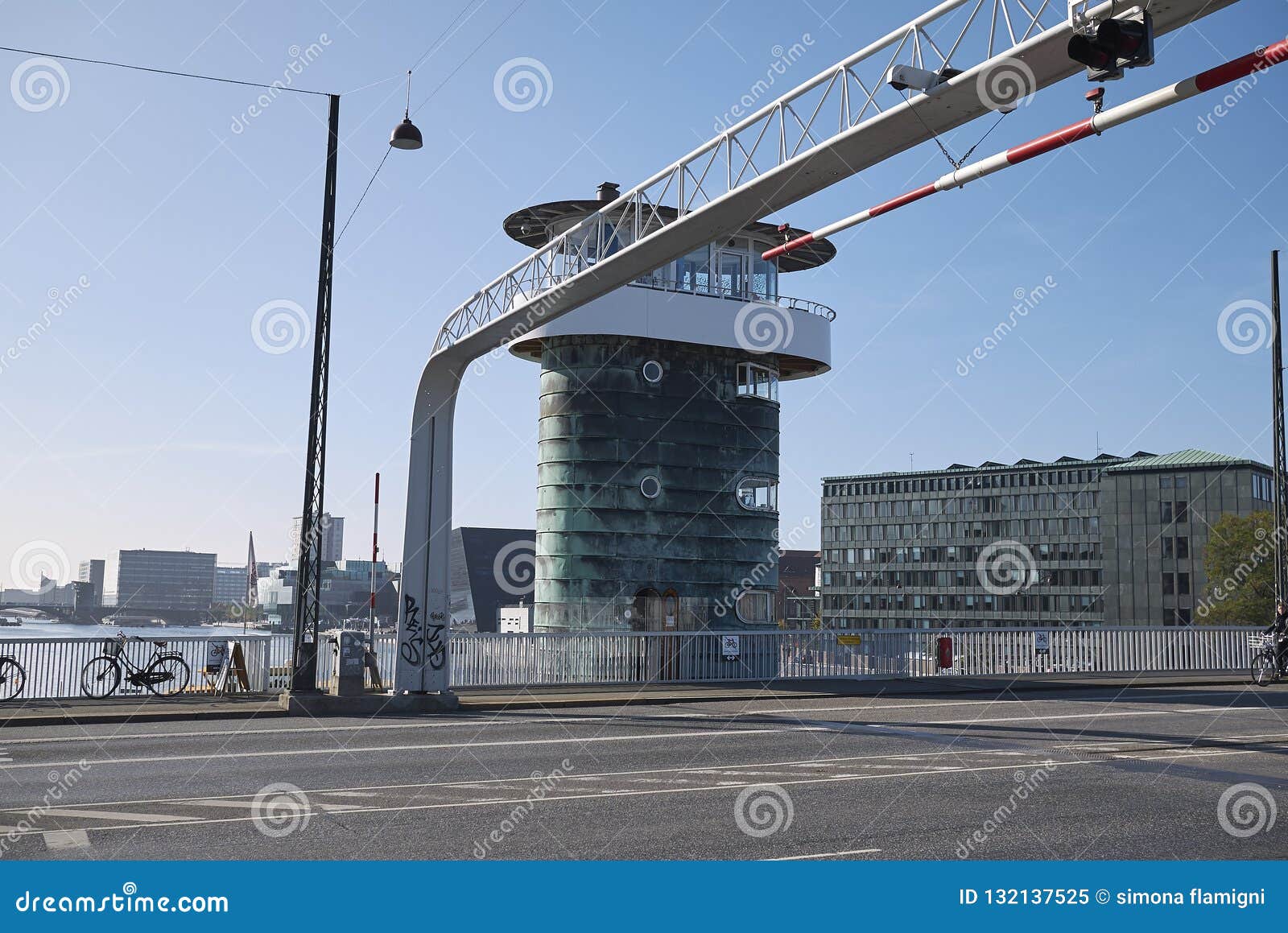 View of knippel bridge editorial image. Image of europe 132137525