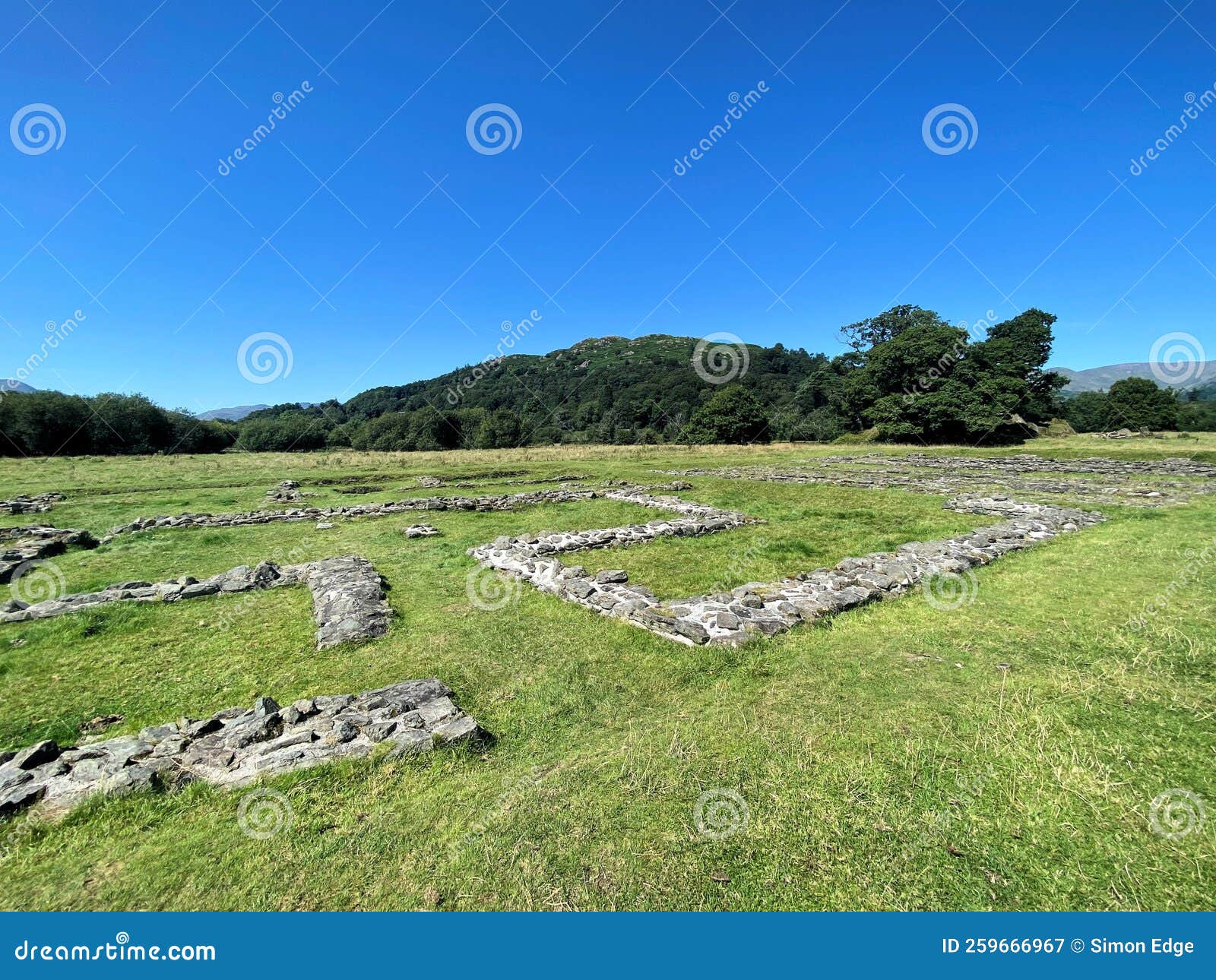 A View of Lake Windermere at Ambleside Stock Image Image of district