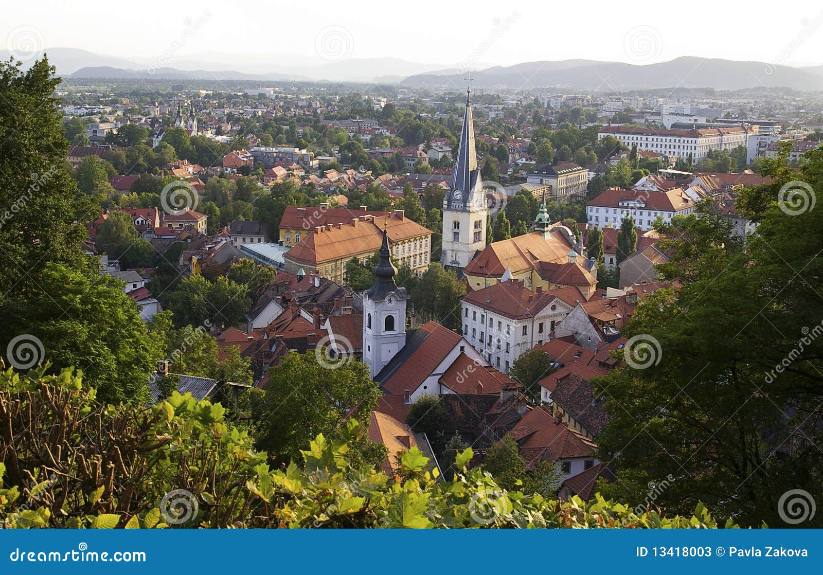 view of ljubljana, slovenia