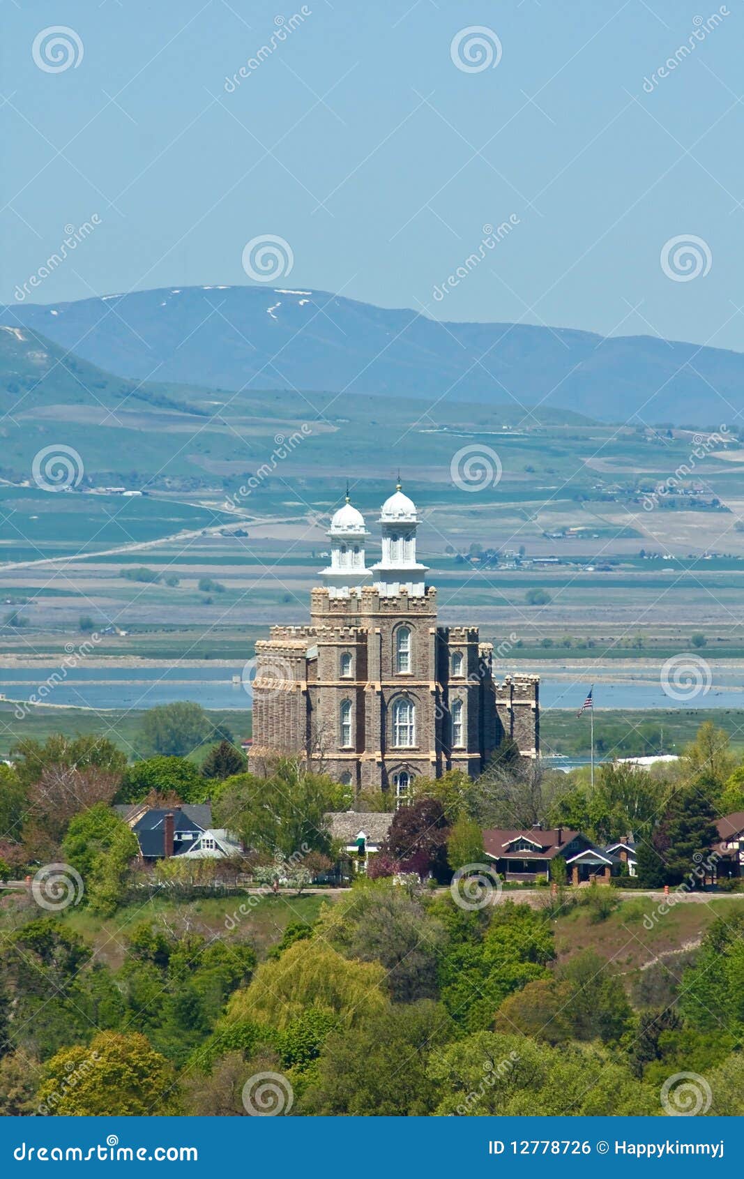 view of logan temple