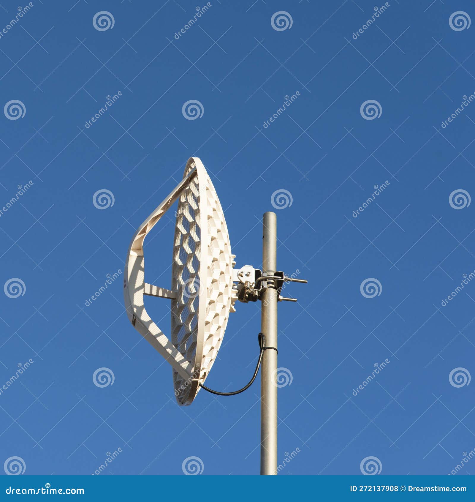 view of a mikrotik antenna