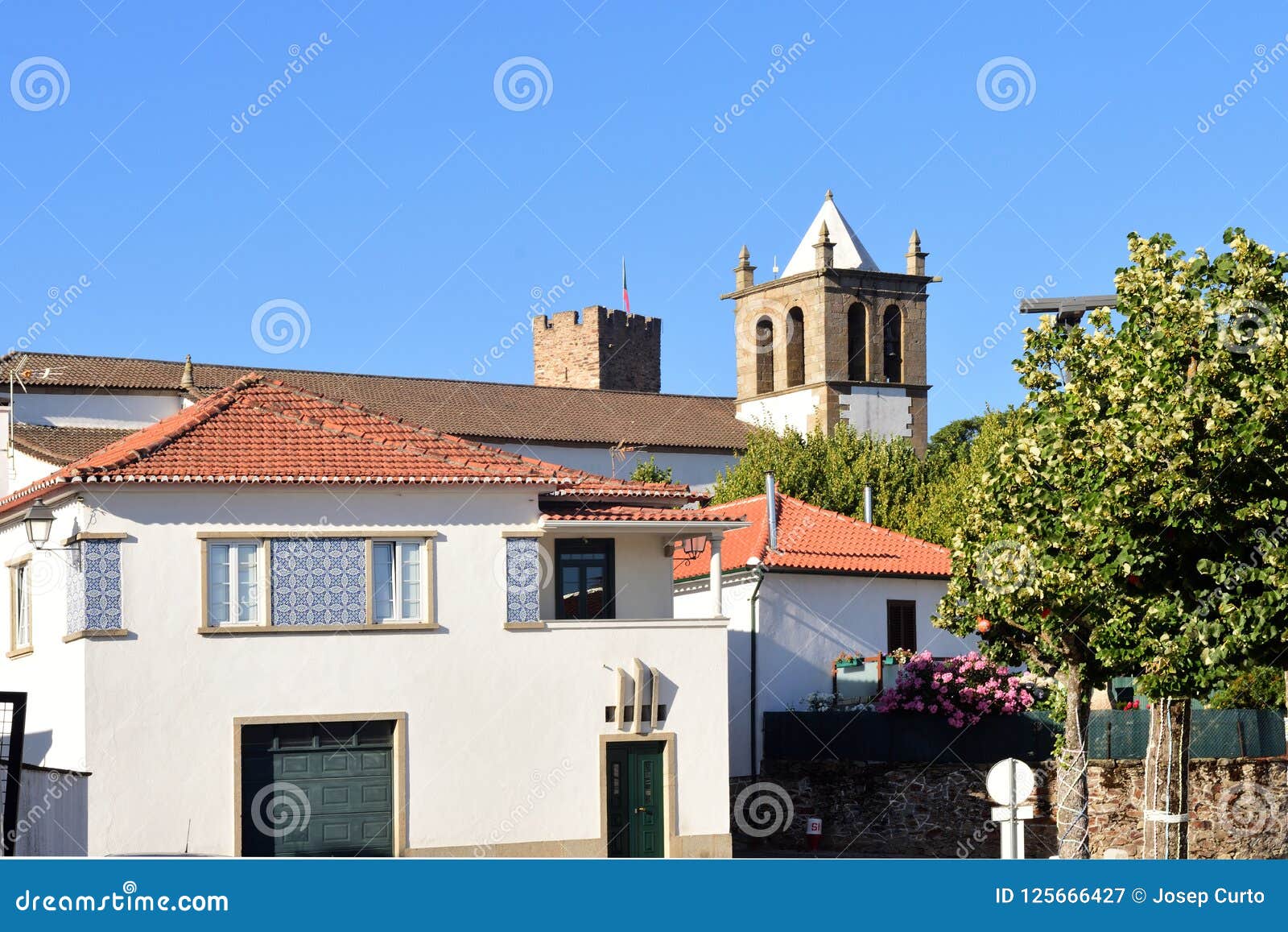 the misericordia church, mogadouro, tras os montes, portugal