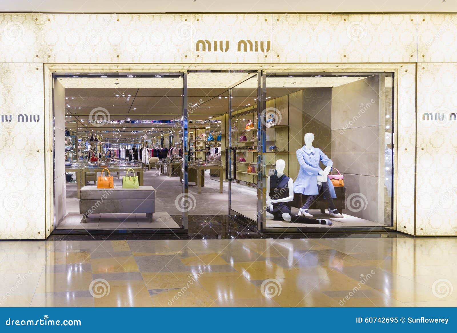 View of Miu Miu Store in Hong Kong Editorial Image - Image of flagship ...