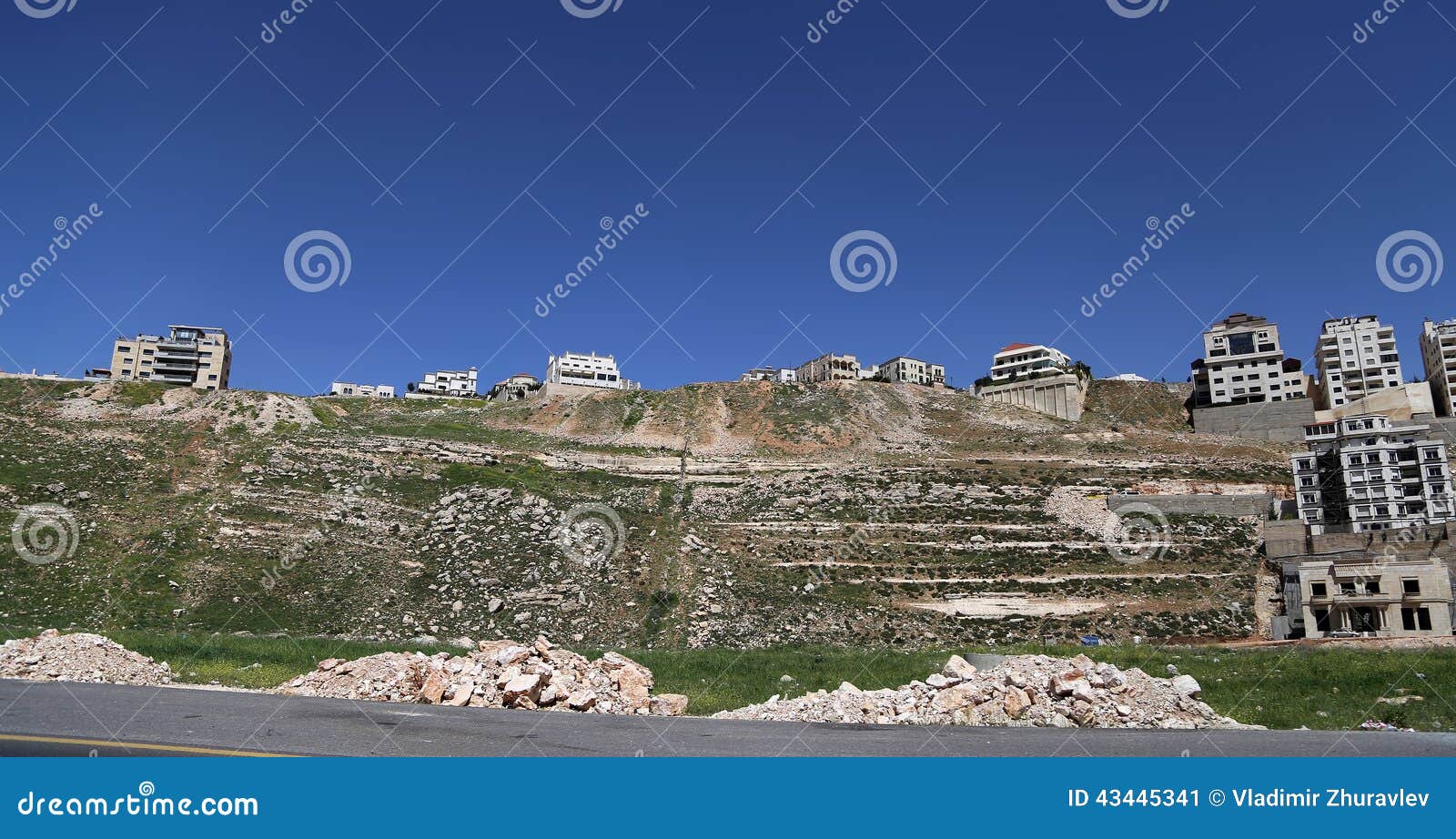 View of the Modern Houses Amman, Jordan Stock Image Image of culture