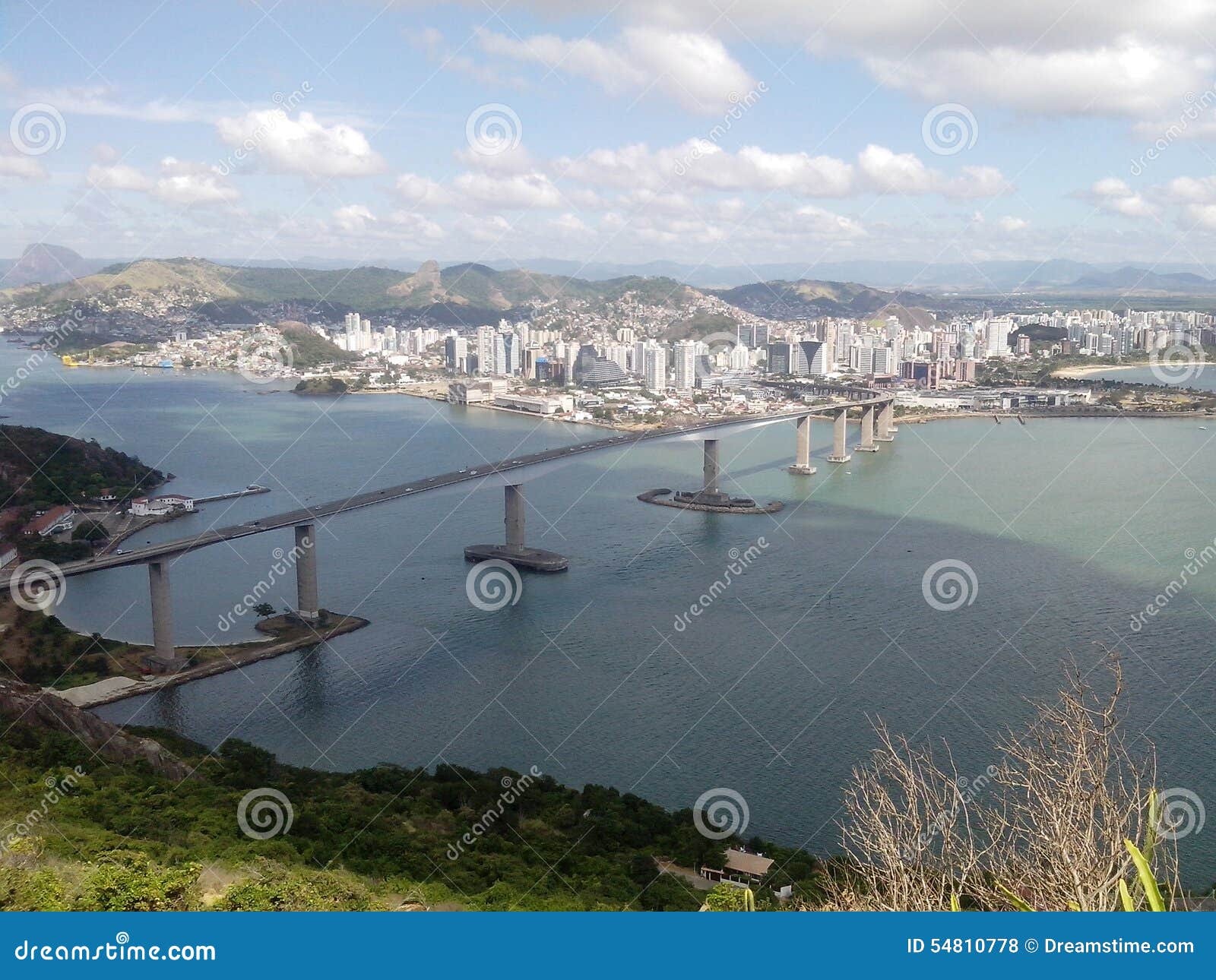 view of the moreno's morro, terceira ponte