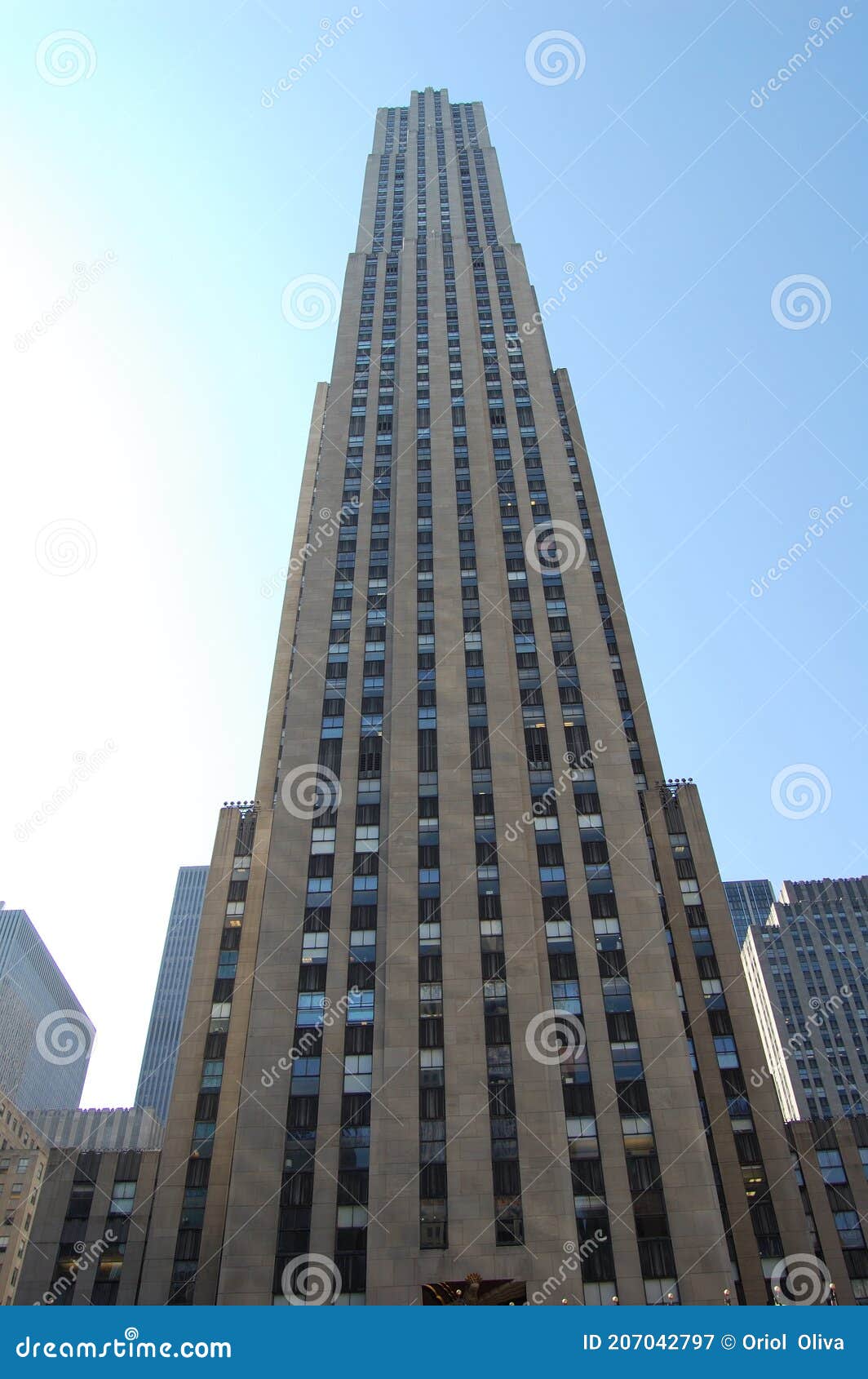 view of the most emblematic buildings and skyscrapers of manhattan (new york).