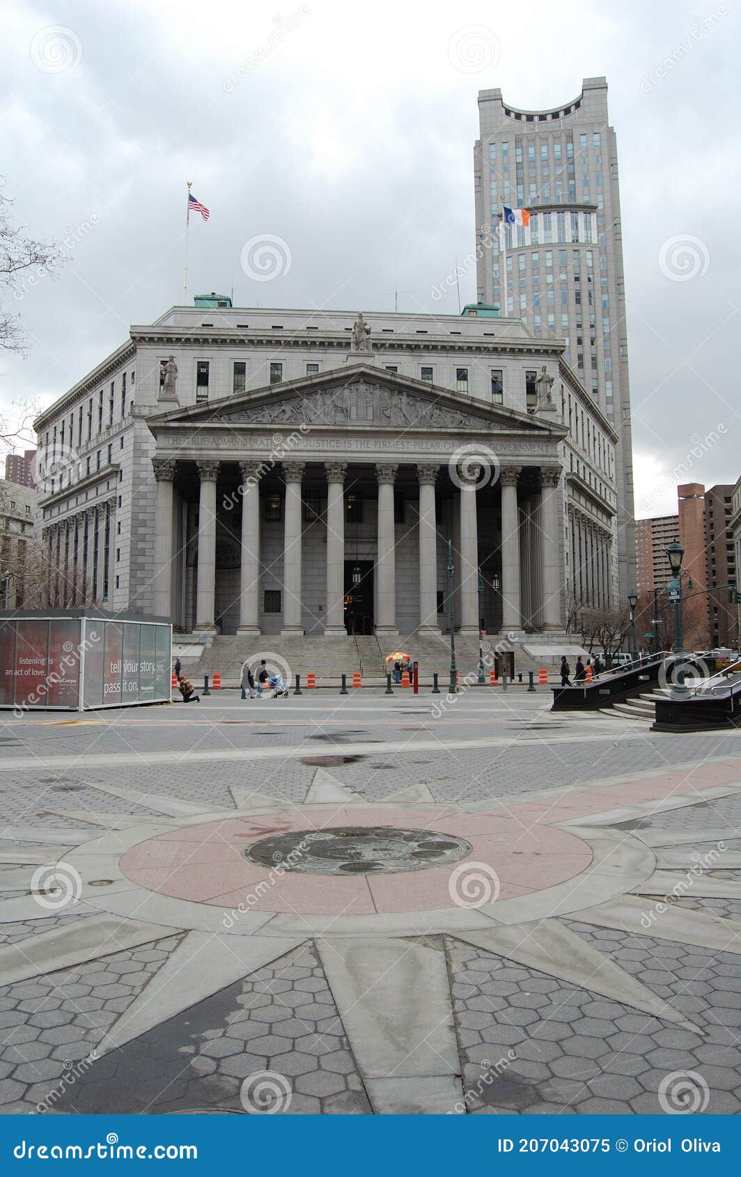 view of the most emblematic buildings and skyscrapers of manhattan (new york).