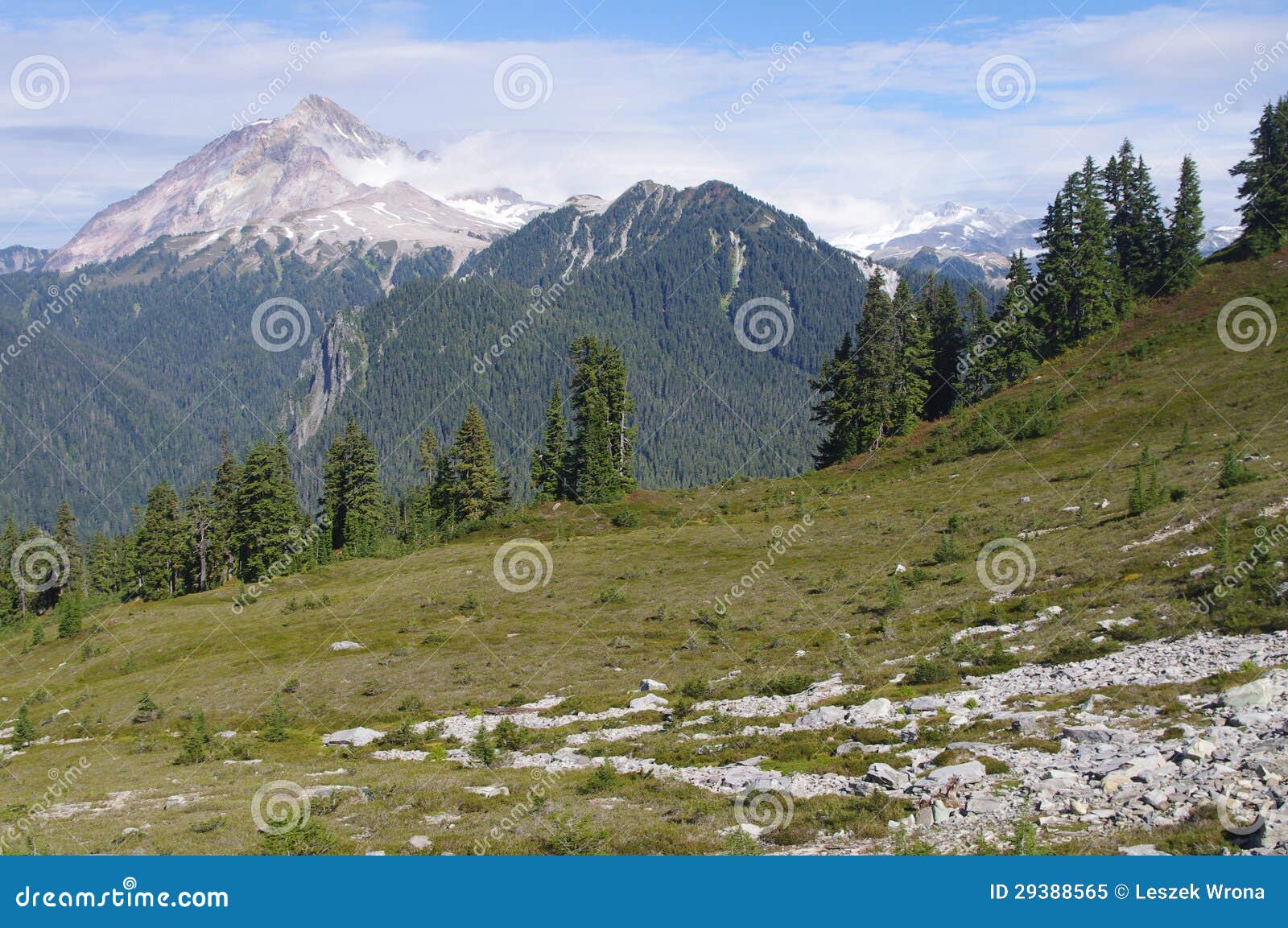 View of Mount Garibaldi stock image. Image of america 29388565