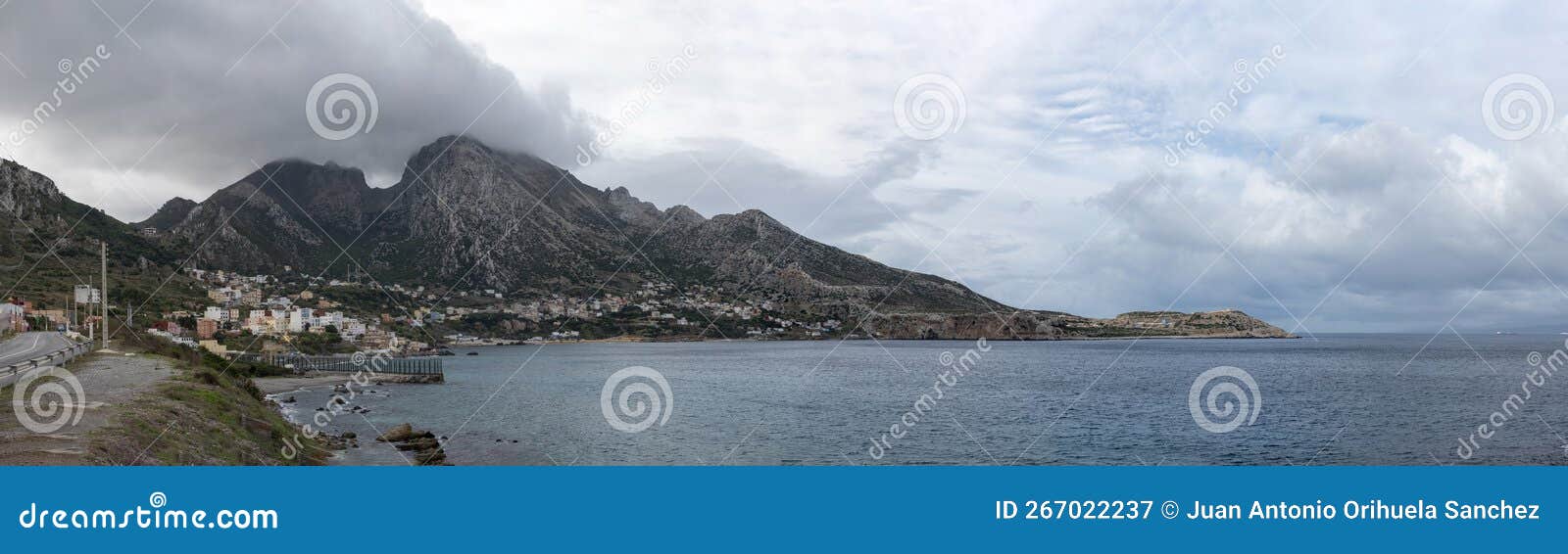 view of the mountain called jebel musa, also known as la mujer muerta the dead woman