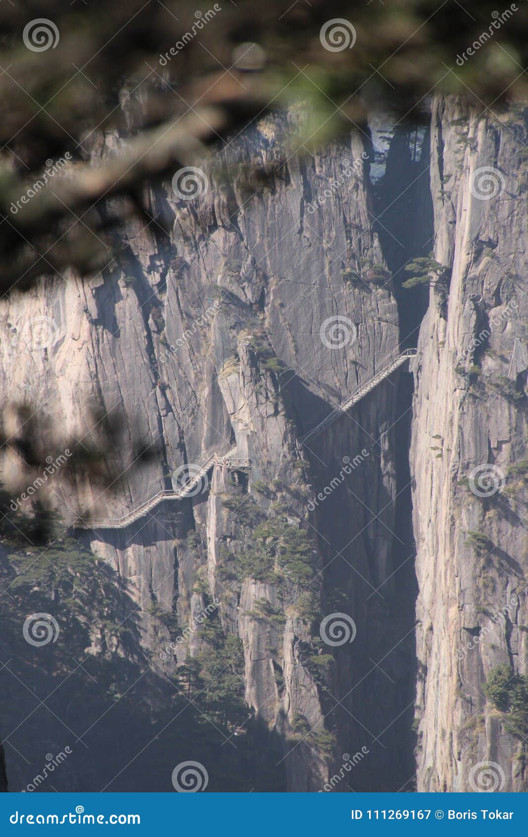yellow mountain - huangshan, china.