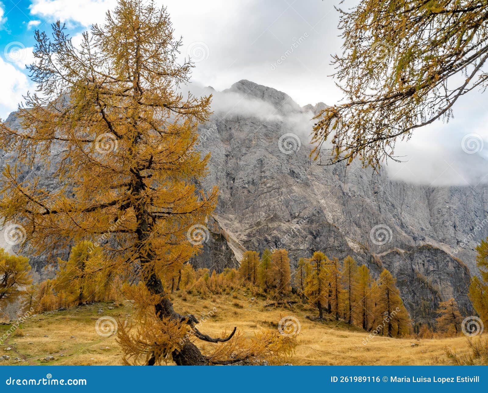 view of mountains from slemenova spica, eslovenia