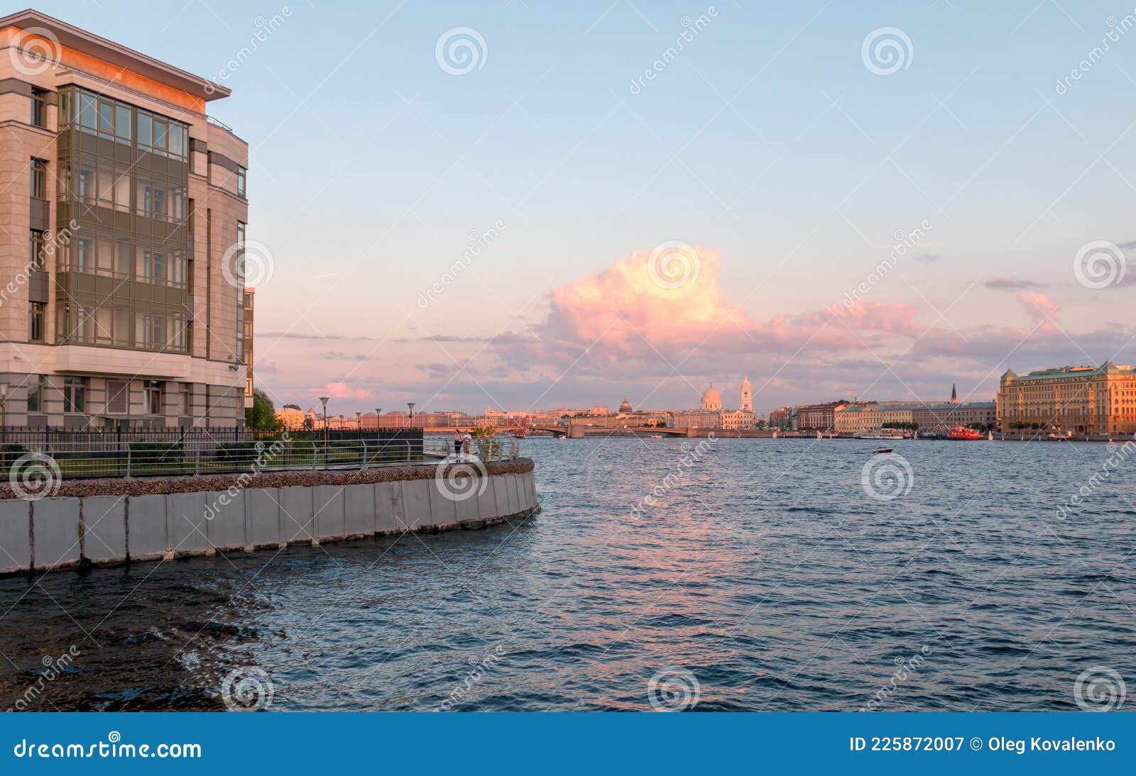 view of nameless erik of the malaya neva river