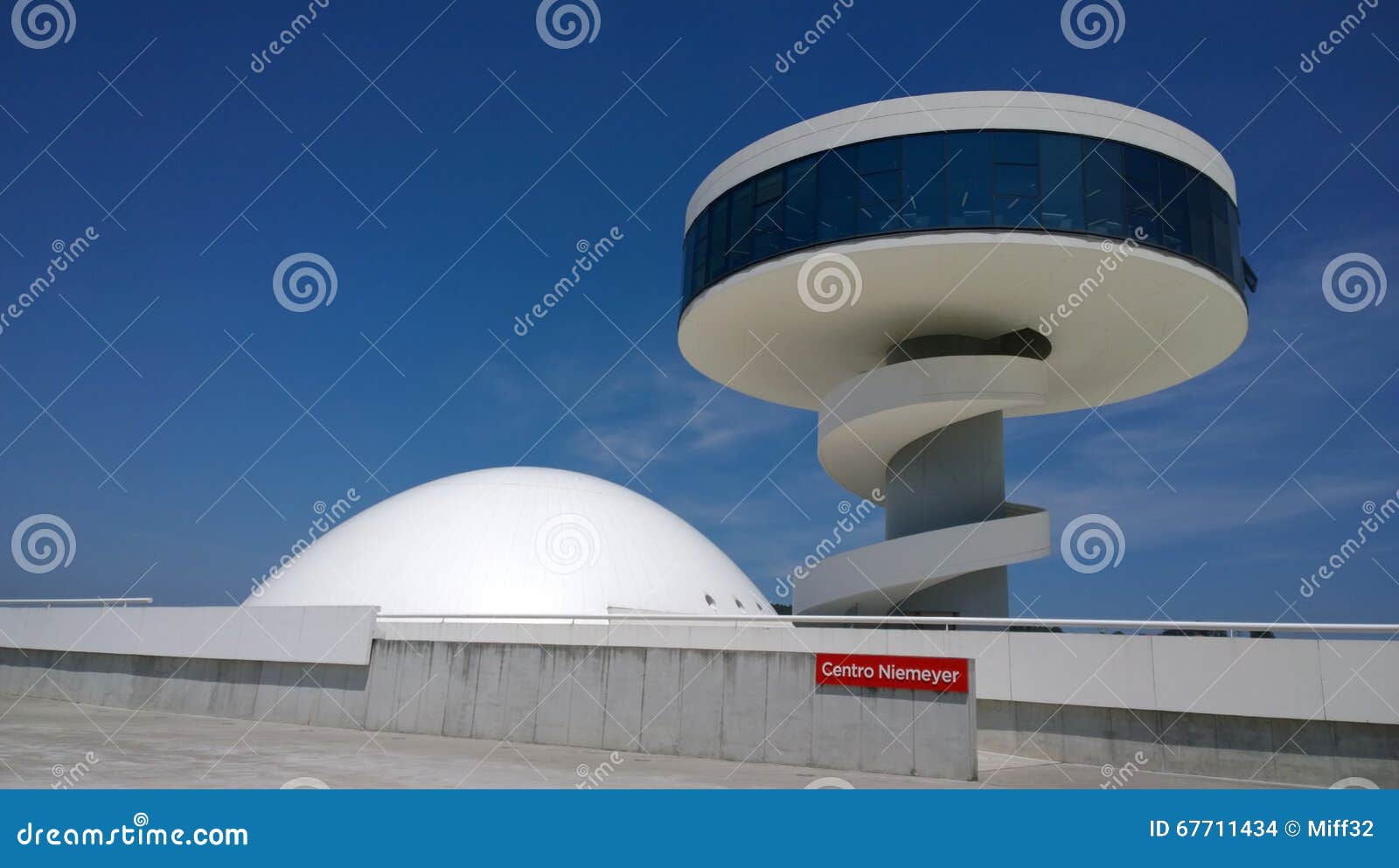 View of Niemeyer Center Building, in Aviles, Spain Editorial Stock ...