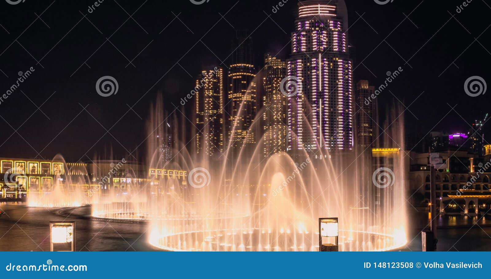 Singing fountains dubai