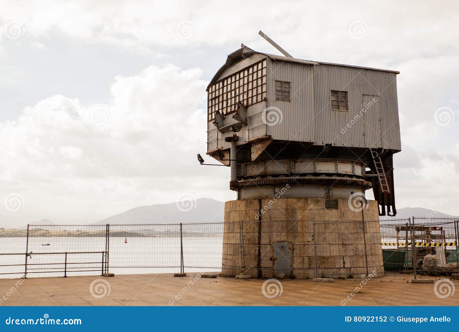 view of the old crane, santander