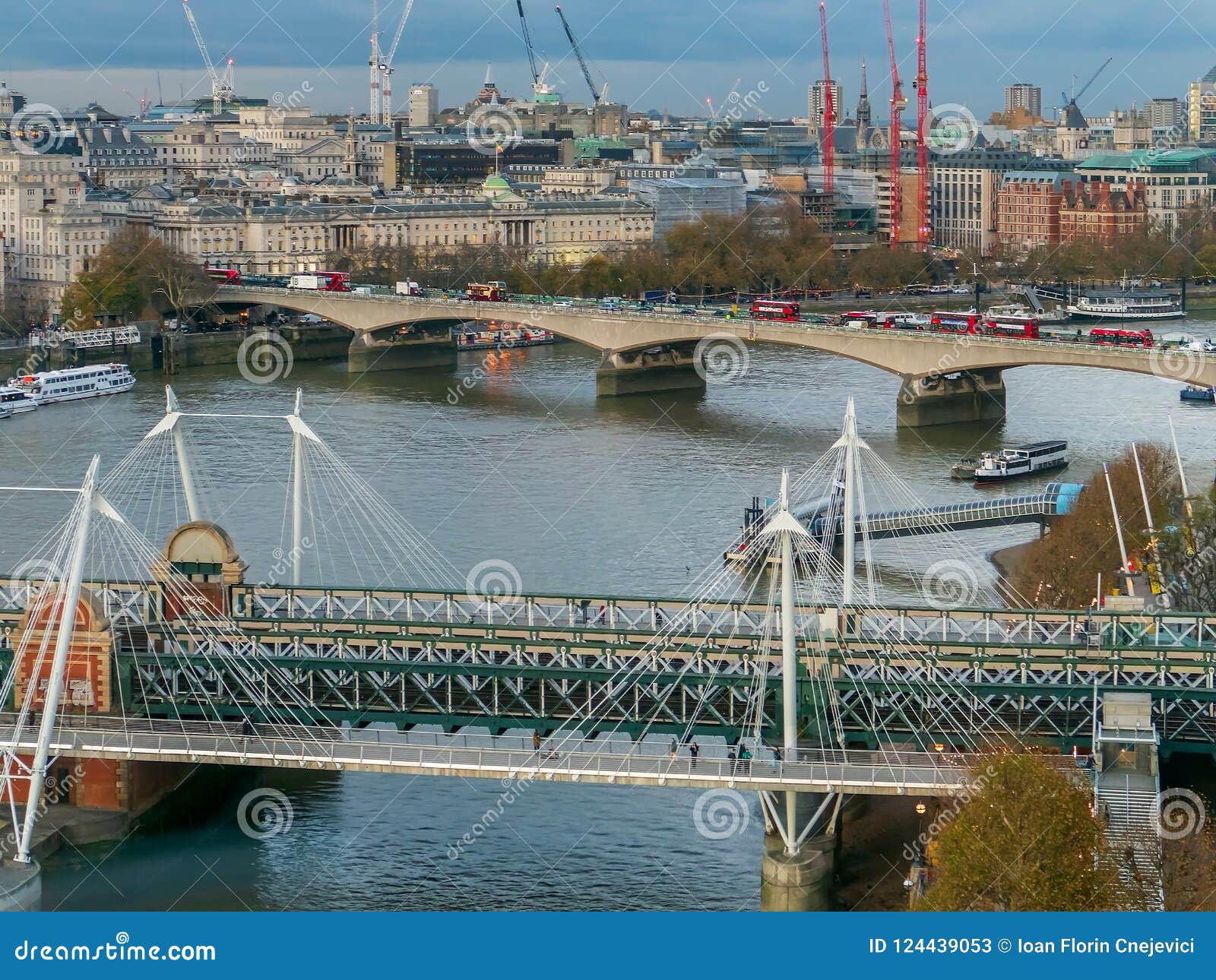View At One Part Of London, UK Stock Image - Image of aerial, landmark