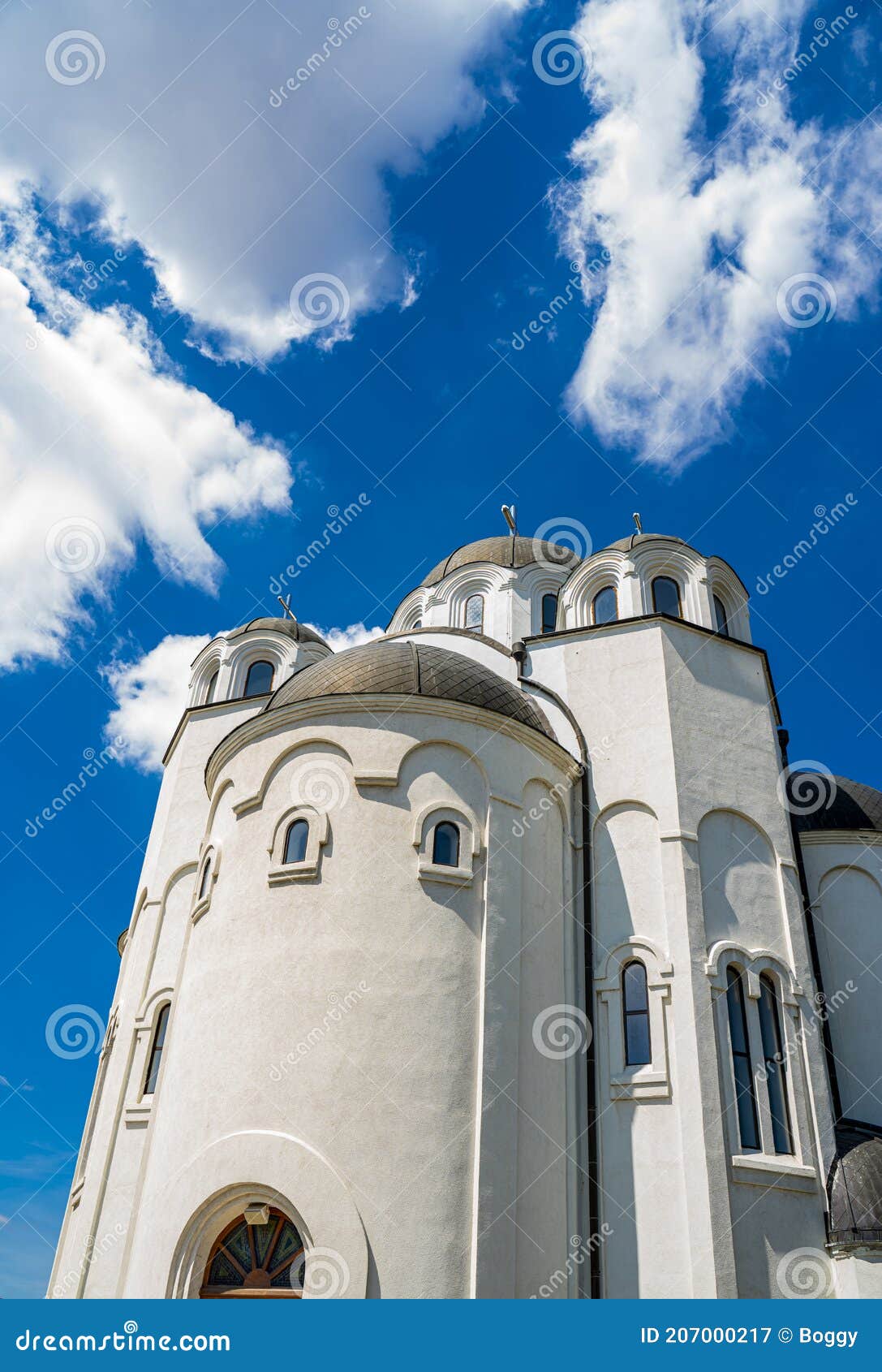 orthodox church in telep, novi sad, serbia