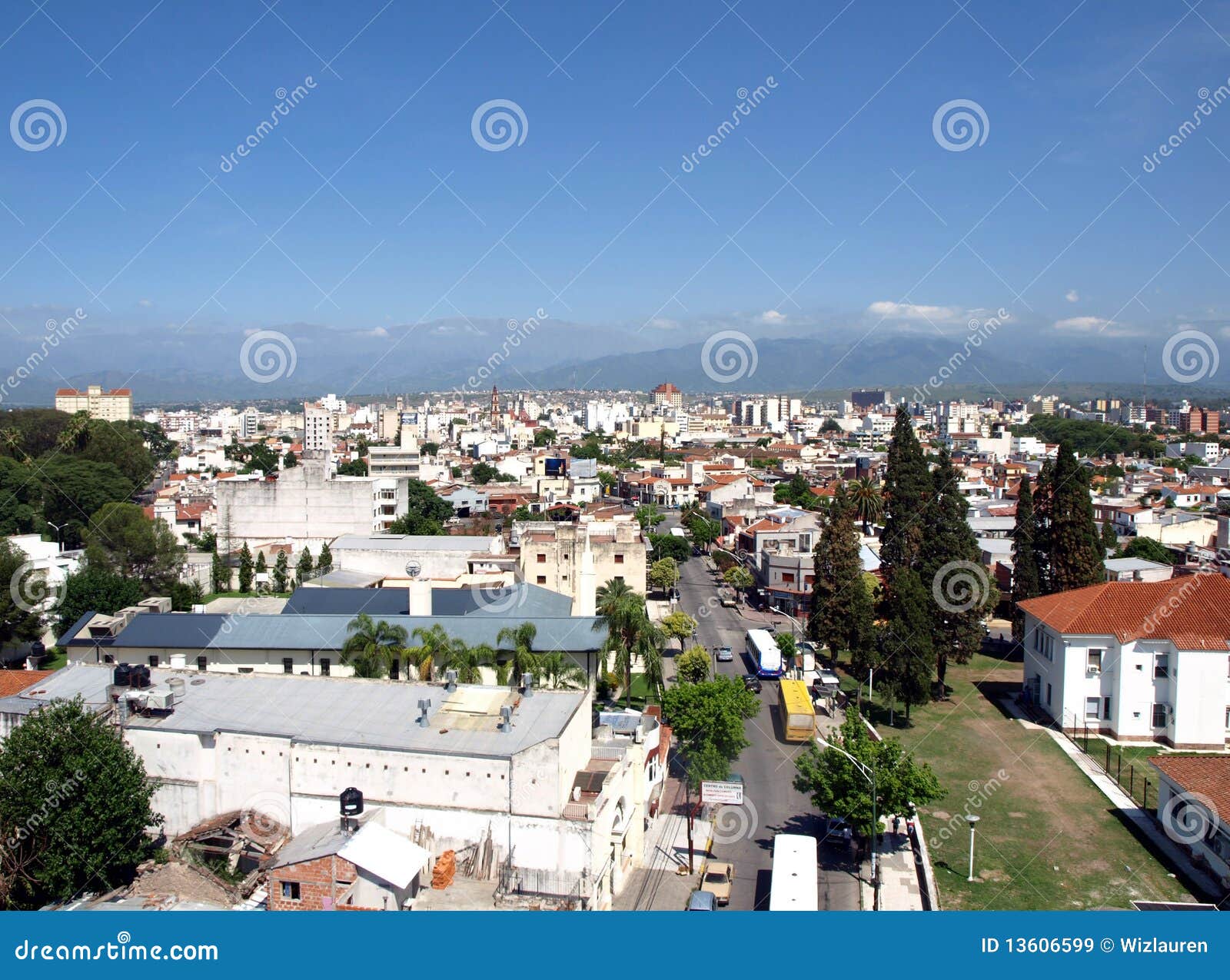 view over the city of salta